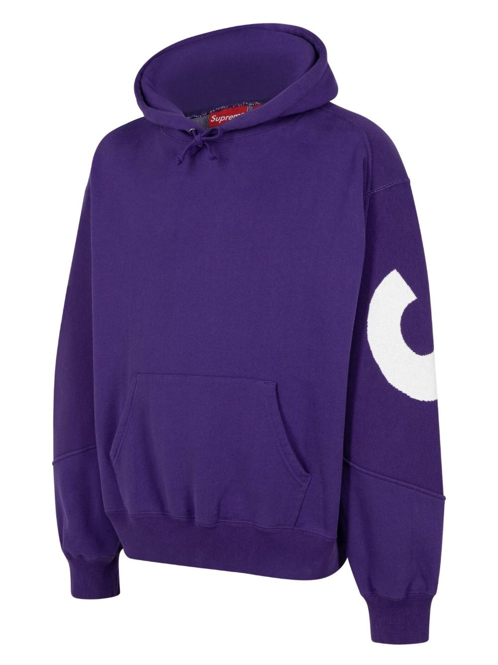 Big Logo-jacquard hoodie - 2