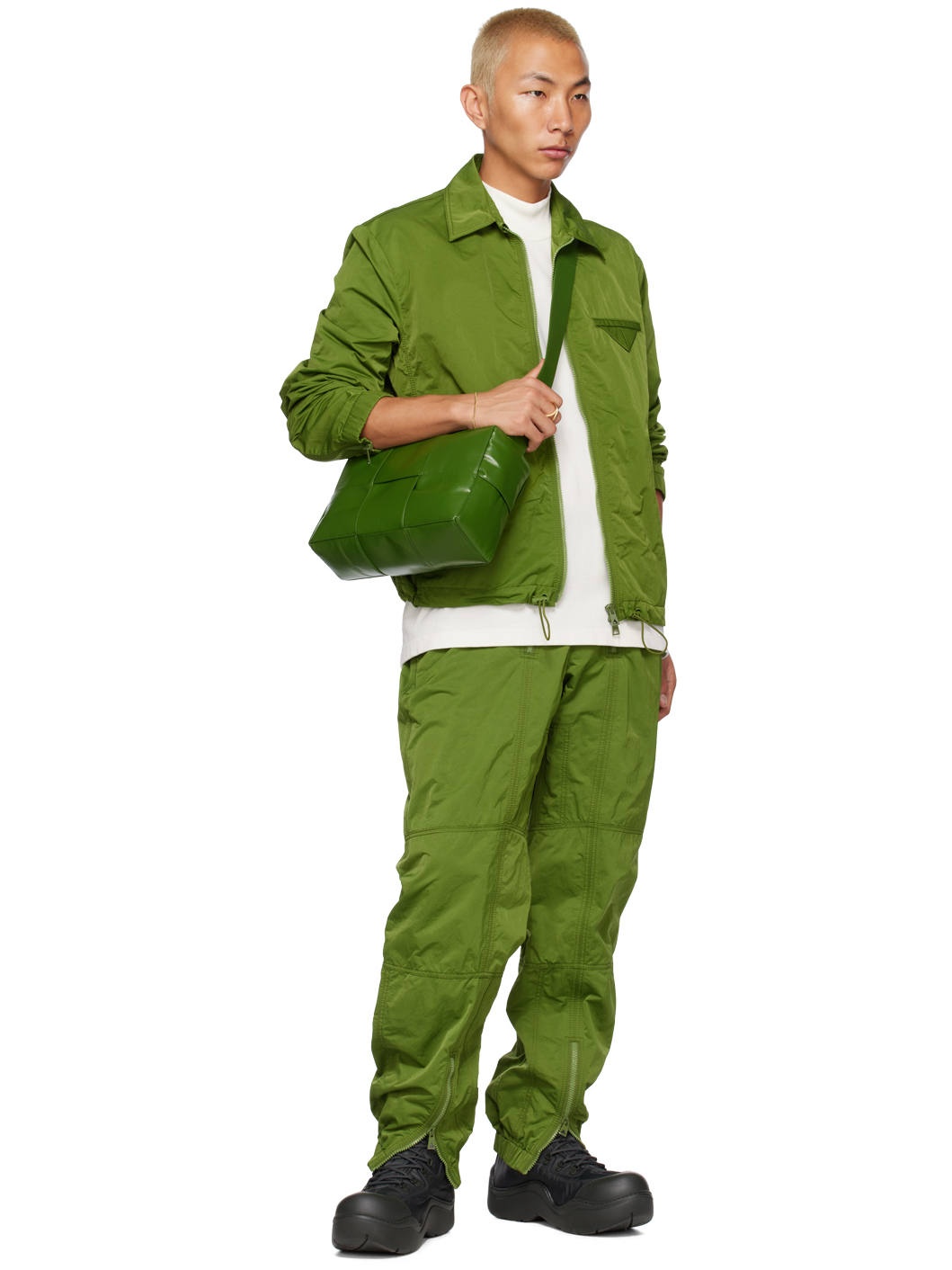 Green Medium Arco Camera Bag - 4
