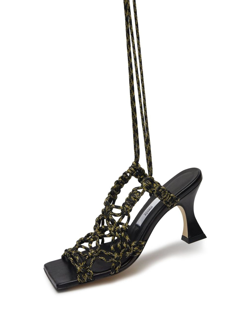 80mm Stephanie lace-up square-toe sandals - 2