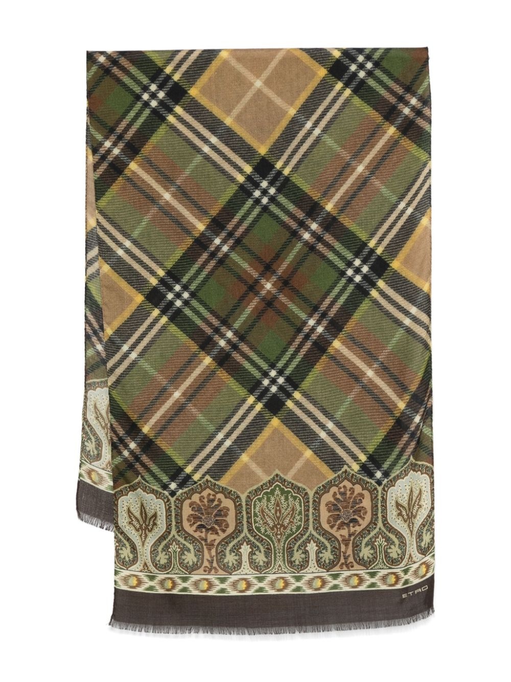 tartan scarf - 1