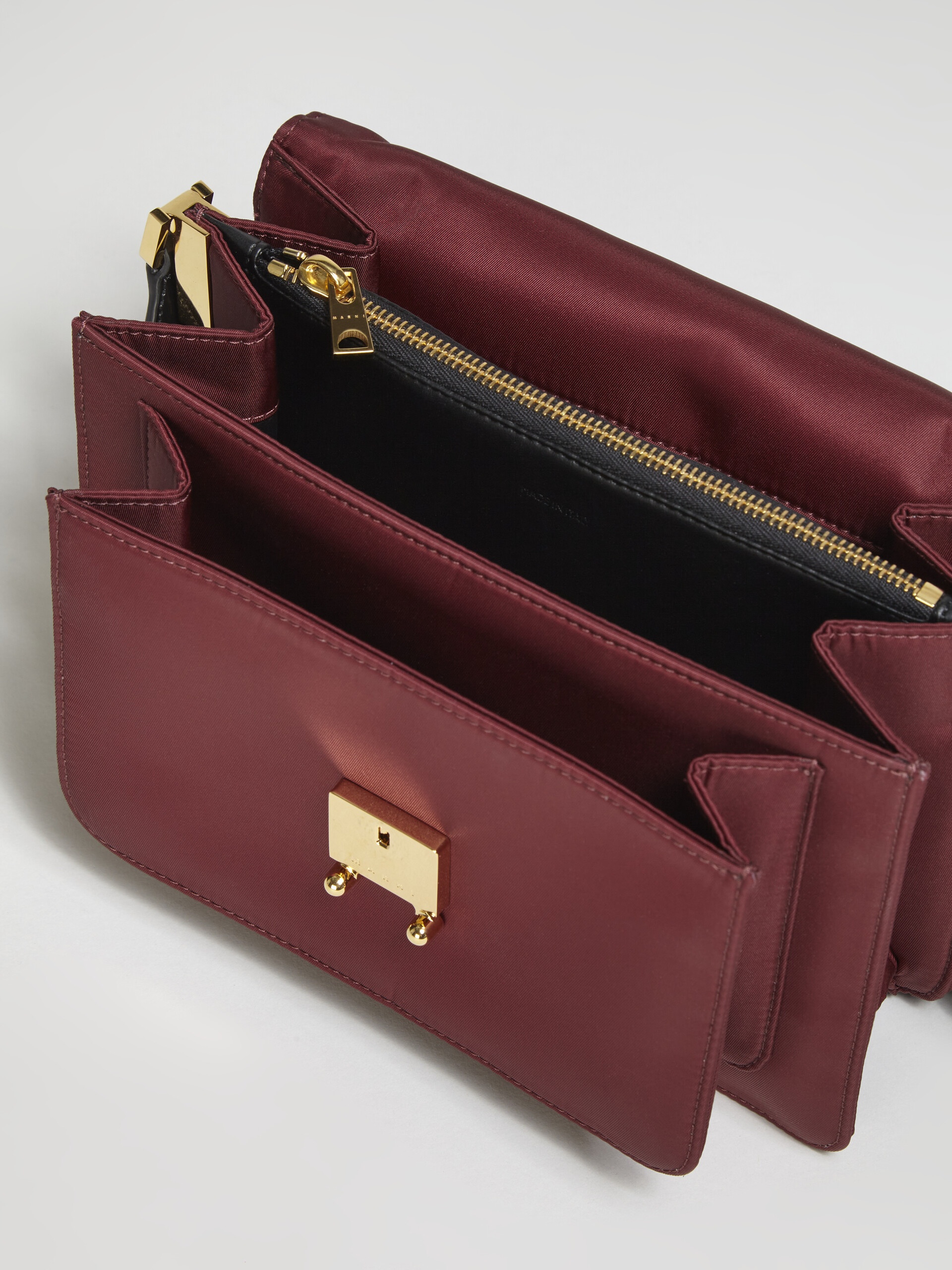 TRUNK LIGHT MEDIUM BAG IN RED NYLON - 4