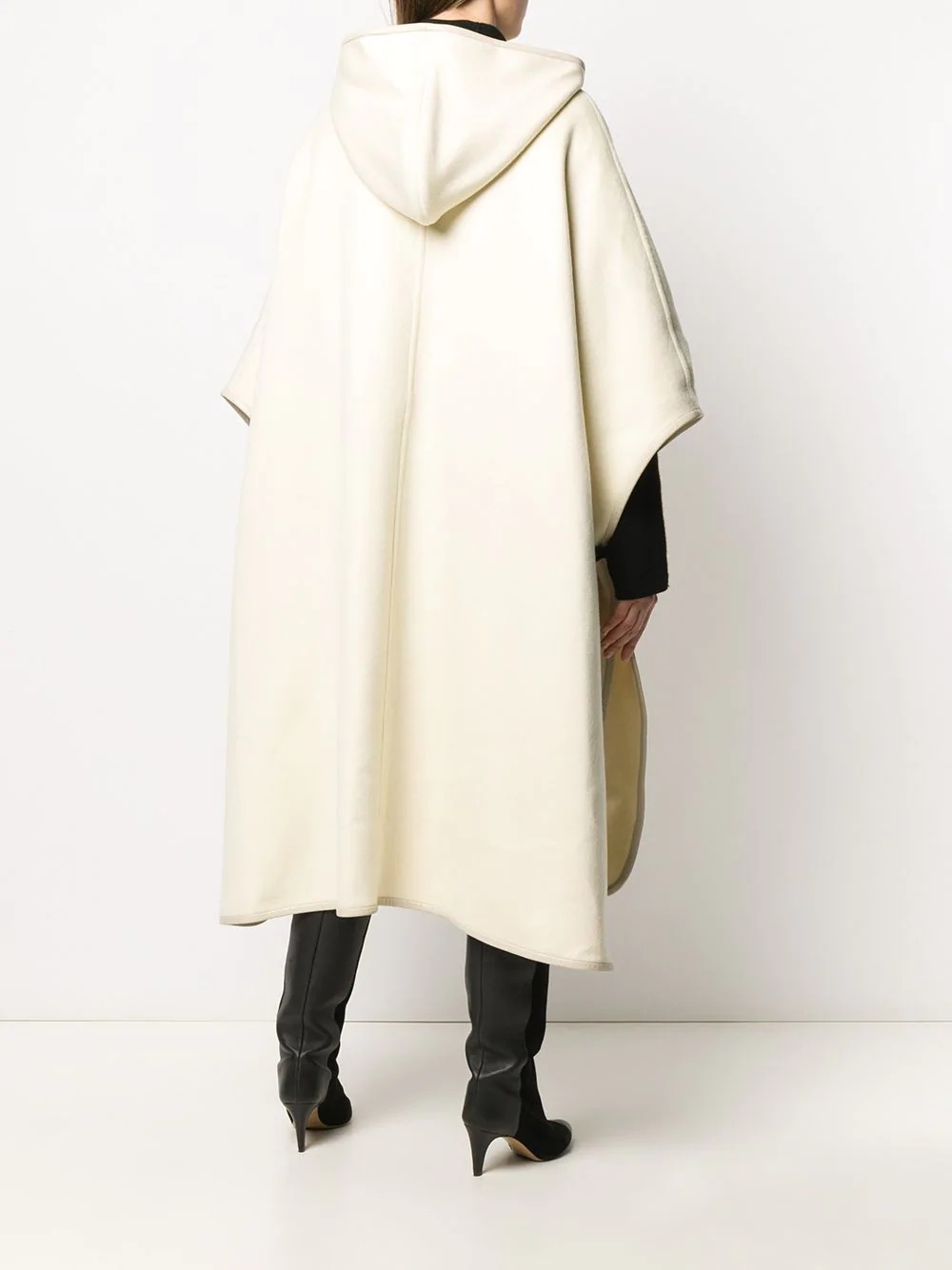 oversize hooded cape - 4