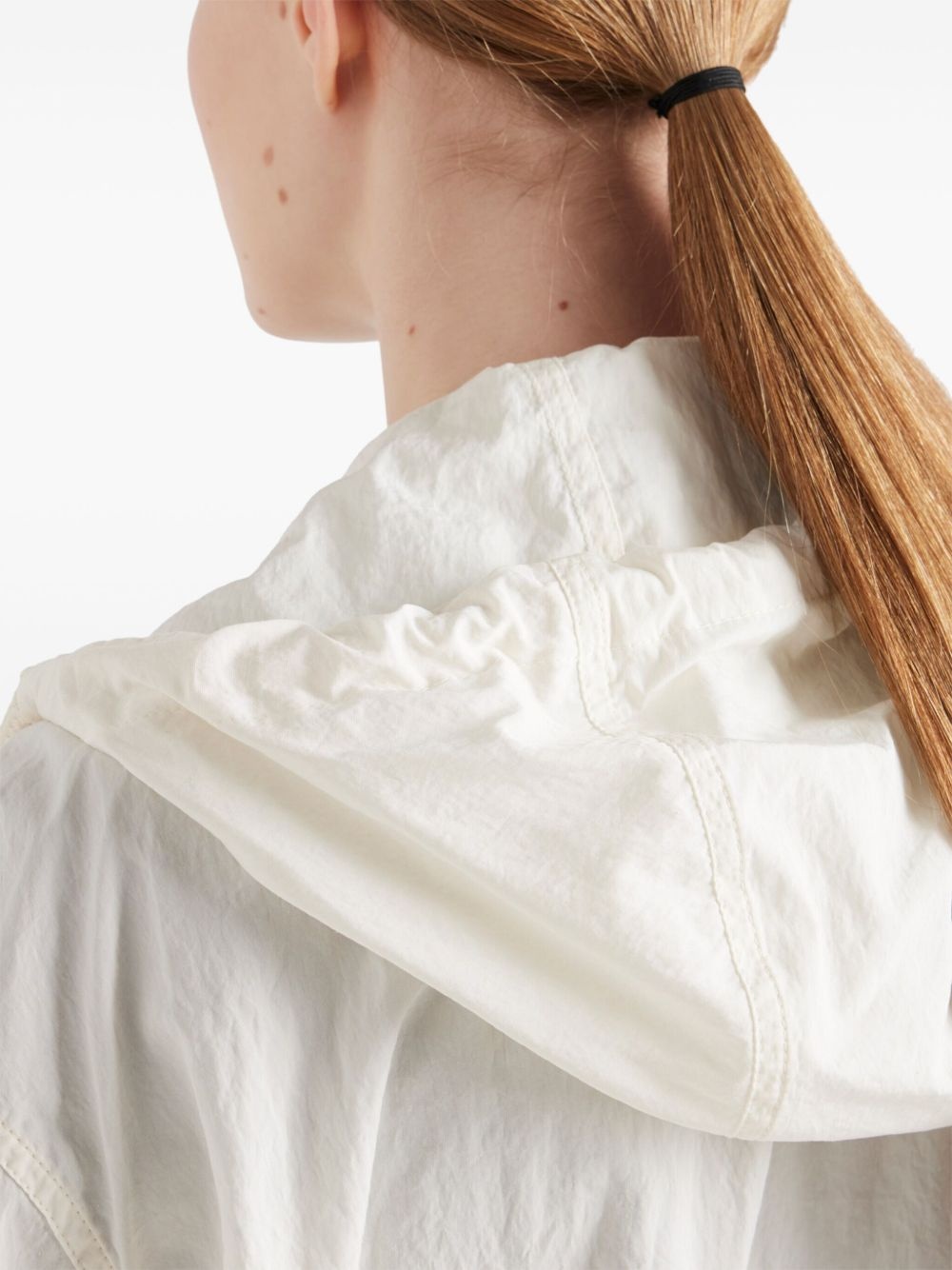 pongé blouson jacket - 6