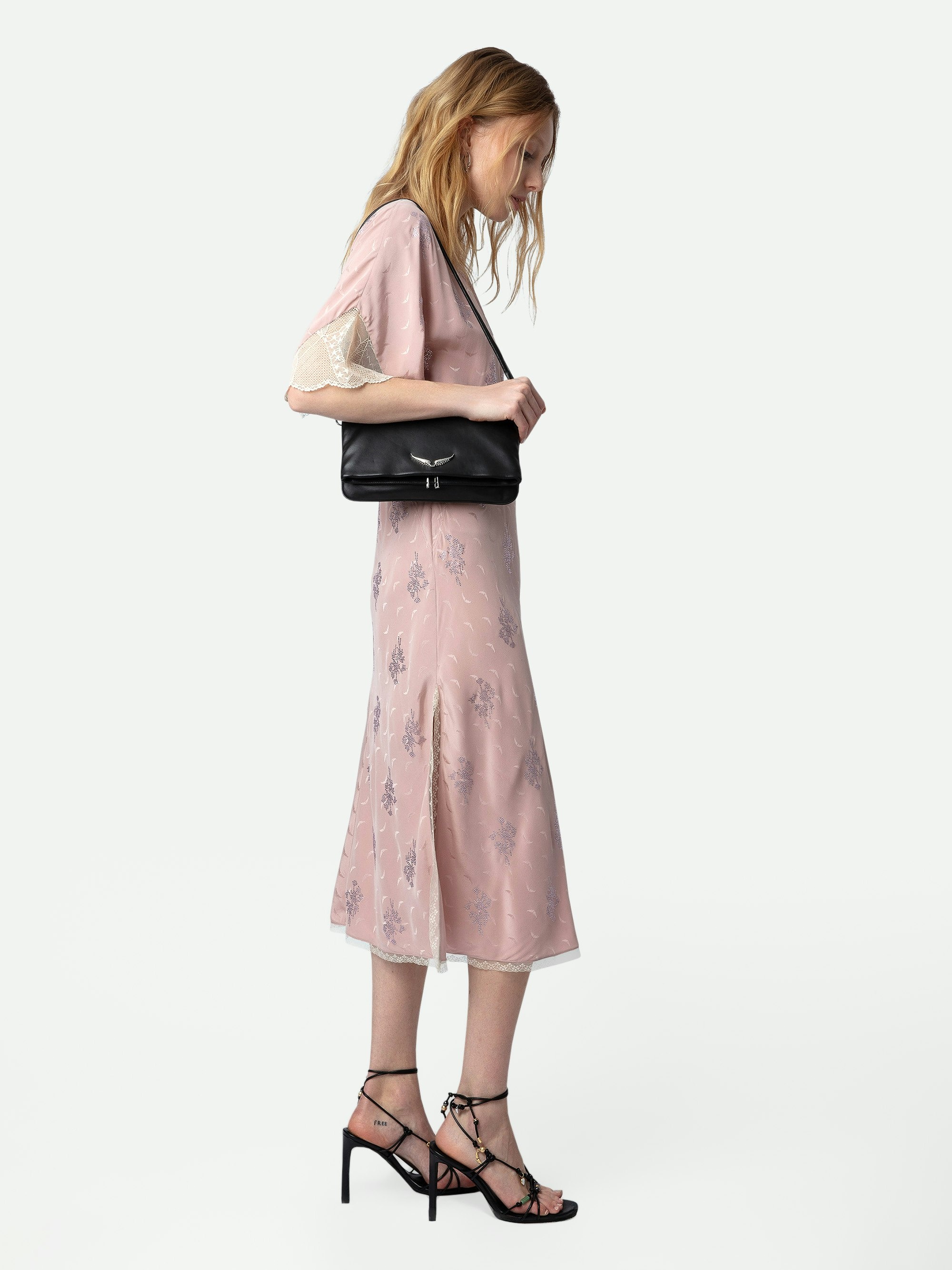 Rey Silk Jacquard Dress - 7