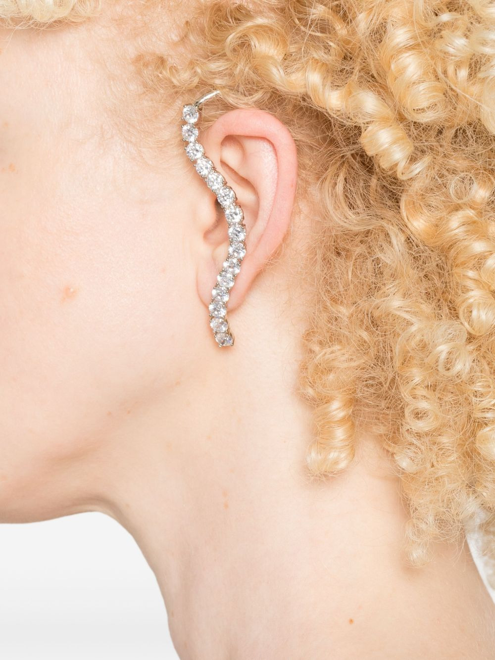 curved-line ear cuff - 2