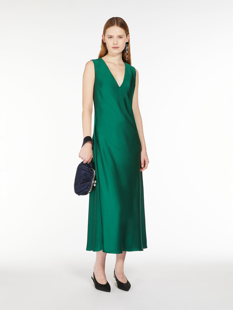 WEEKEND Max Mara GIUBBA Slim-fit satin dress outlook