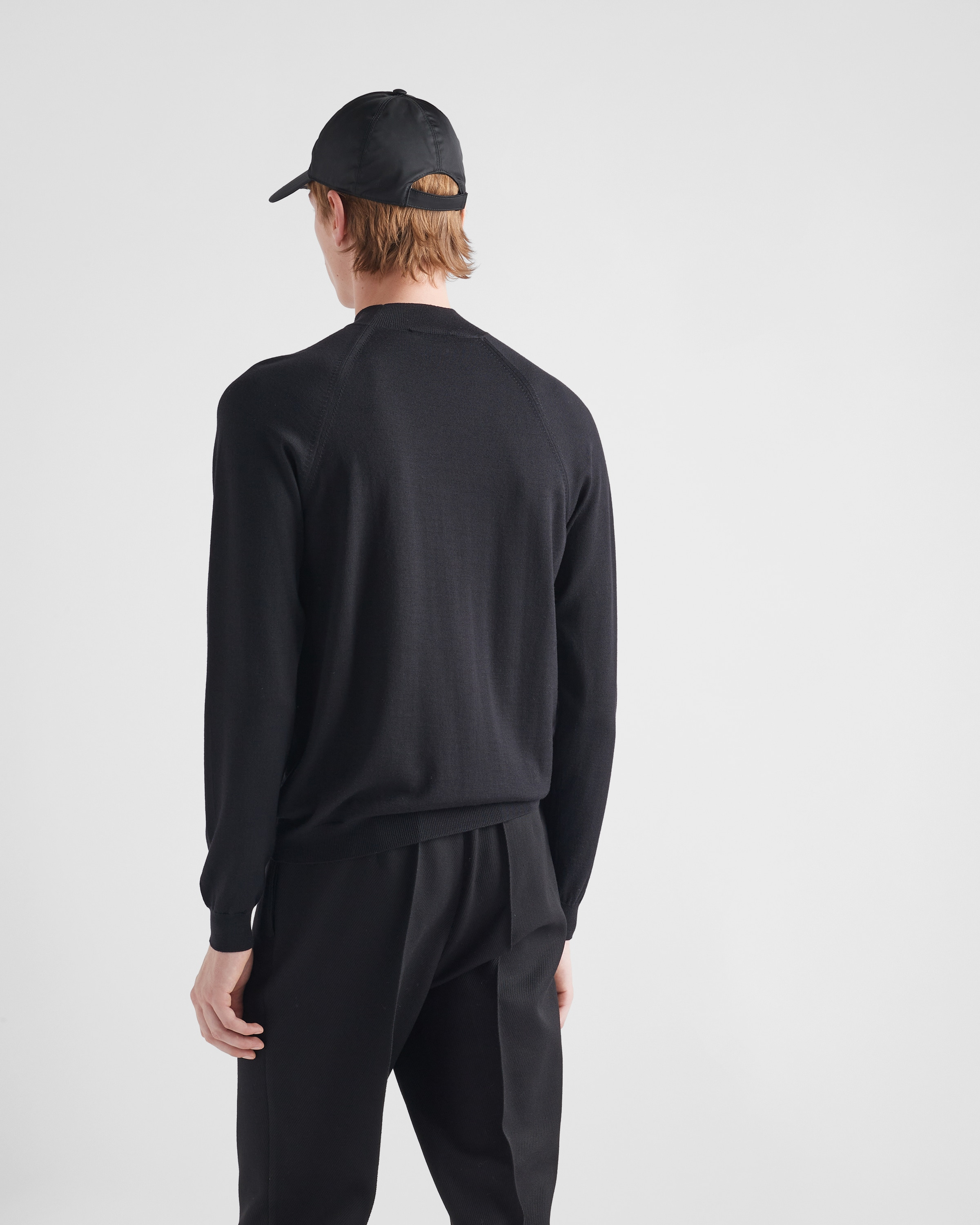 Worsted wool turtleneck sweater - 5
