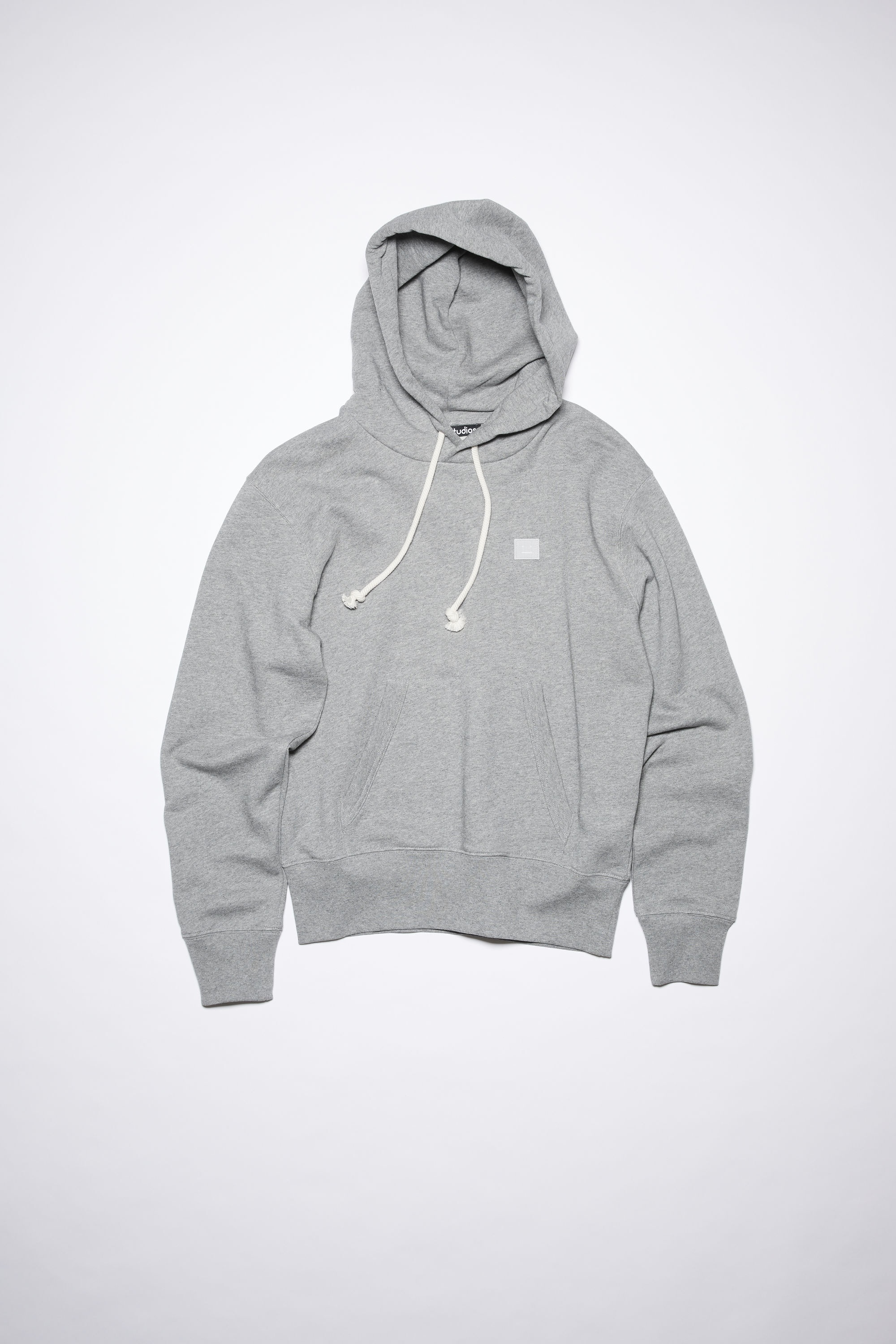Hooded sweatshirt - Regular fit - Light Grey Melange - 1