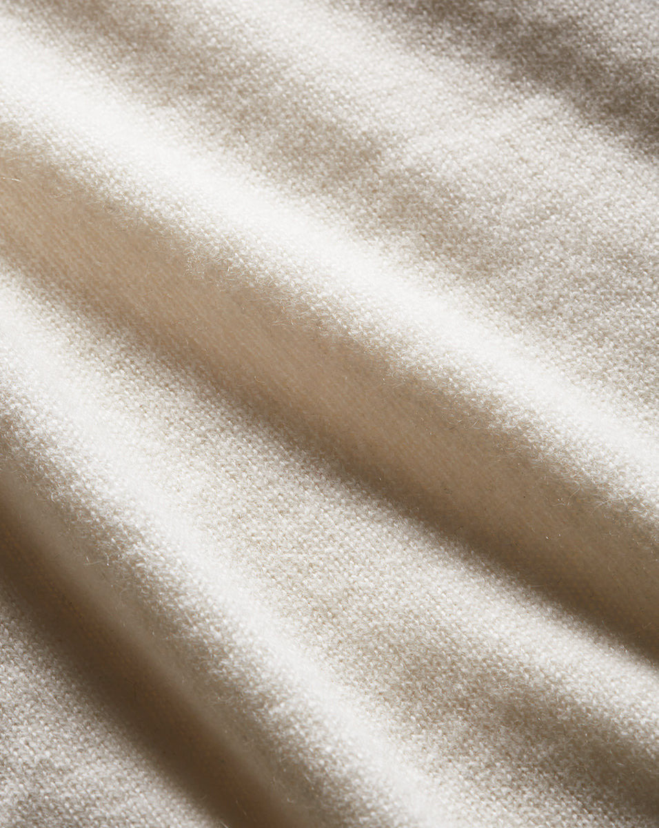 NELIA CASHMERE PULLOVER | BUTTON ACCENT - 4