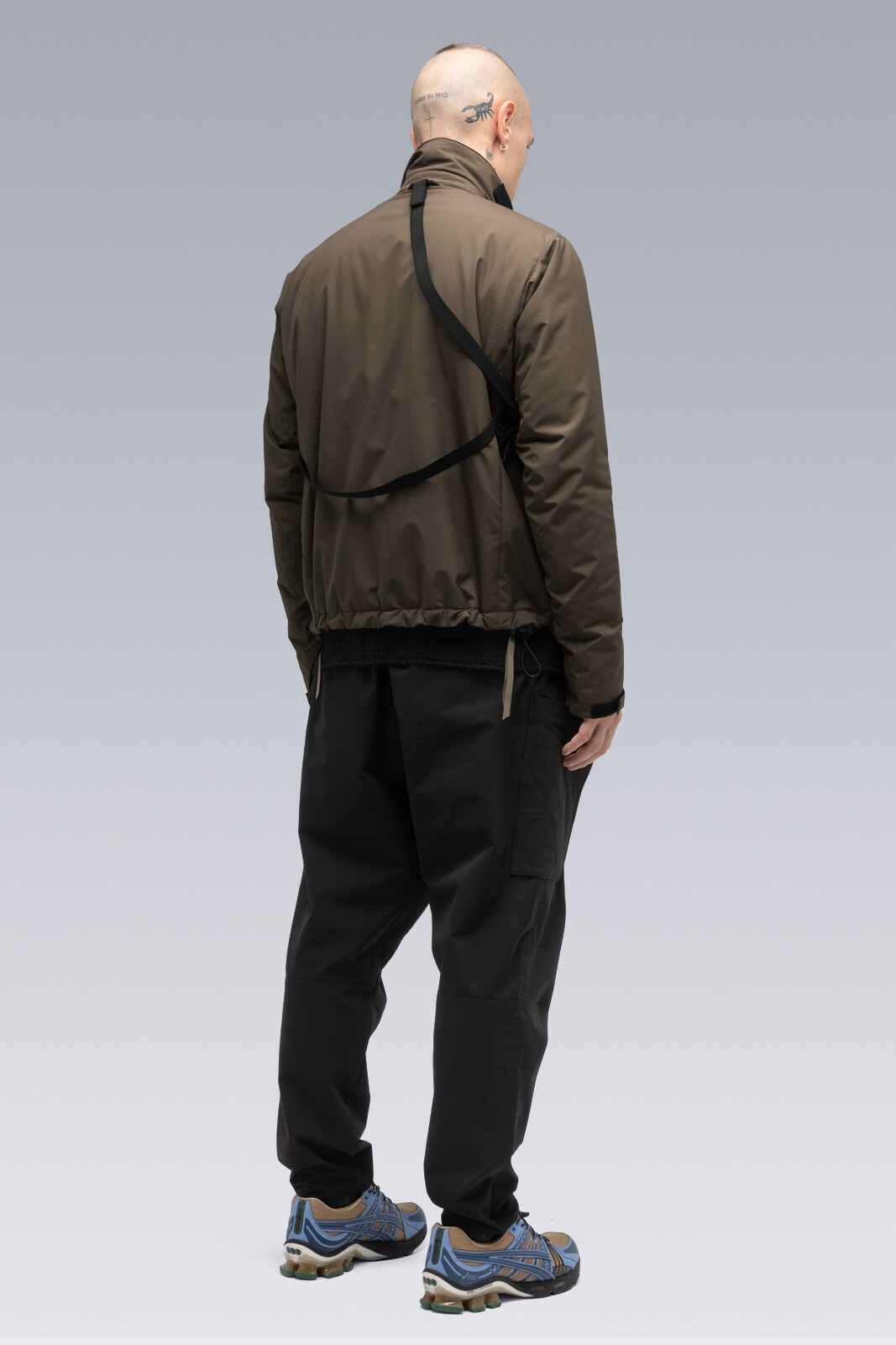 P31A-DS schoeller® Dryskin™ Drawcord Cargo Trouser Black  - 6