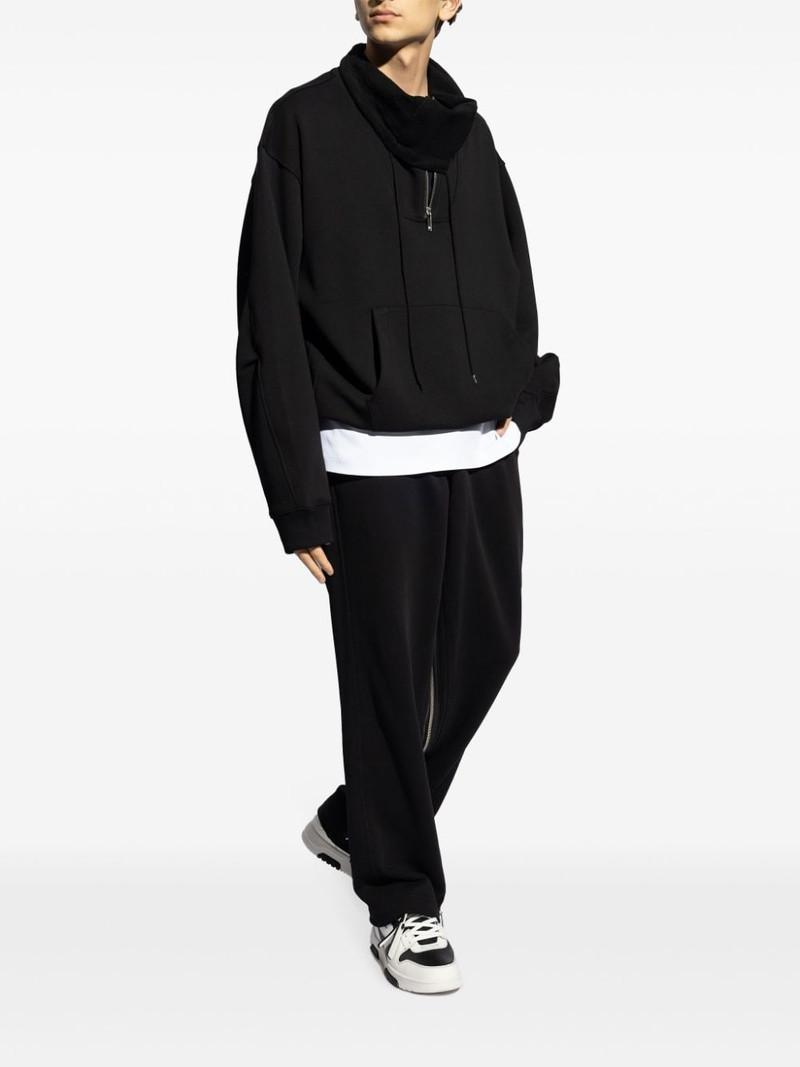 Helmut Lang drawstring stand-up collar sweatshirt outlook