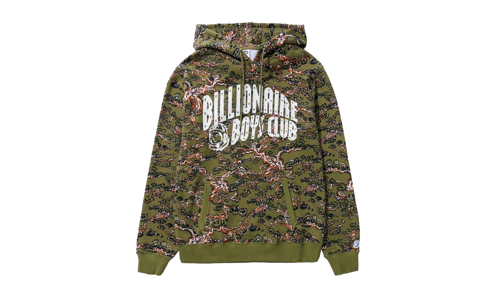 Camo Arch Hoodie "Olive Drab" - 1