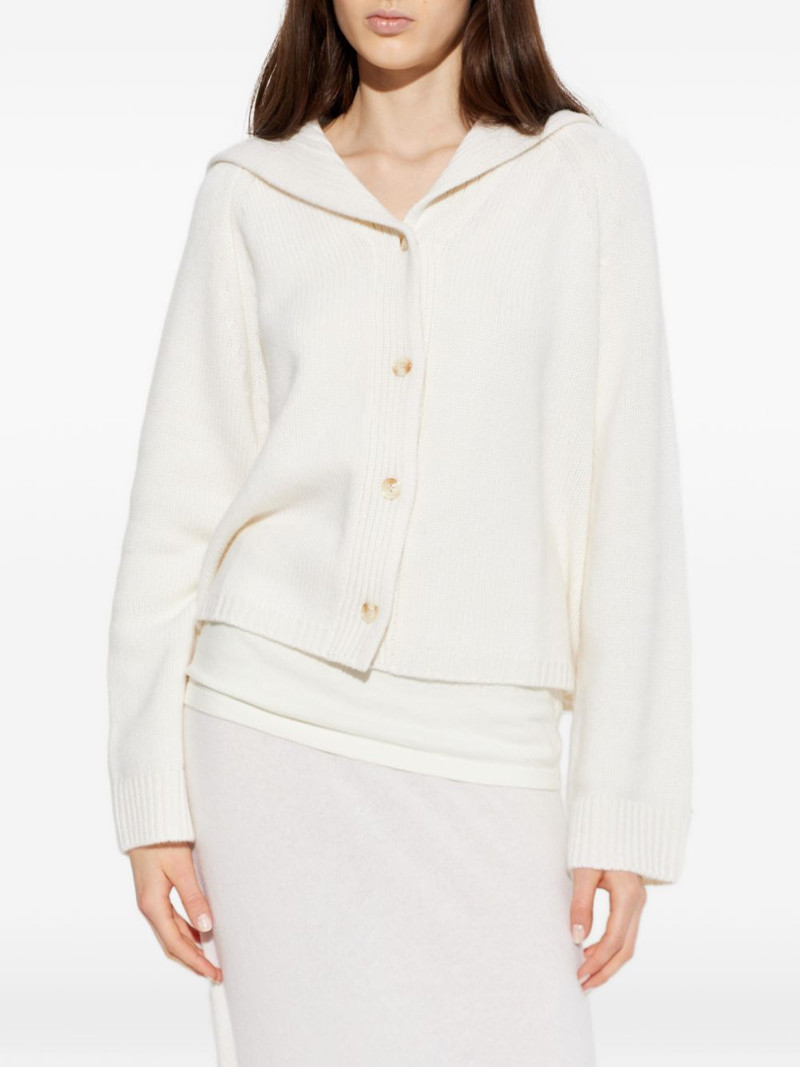 Mora hooded buttoned cardigan 3