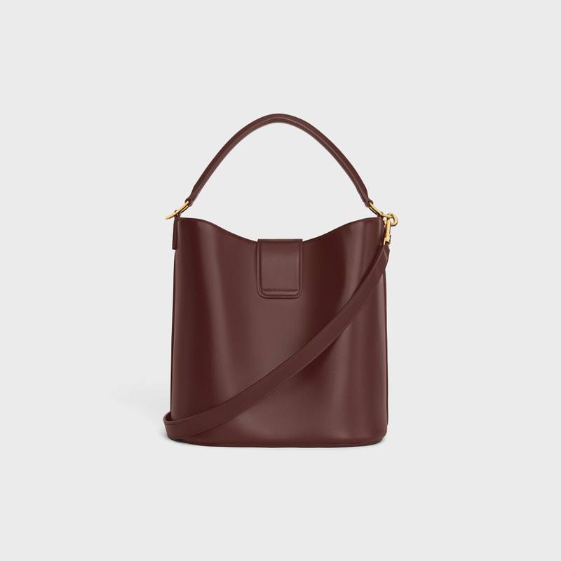 MEDIUM BUCKET LOUISE IN SMOOTH CALFSKIN 3