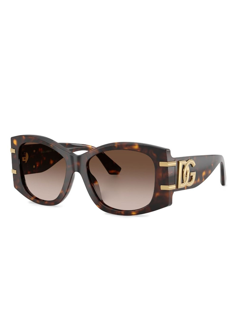 Dolce & Gabbana geometric-frame sunglasses outlook