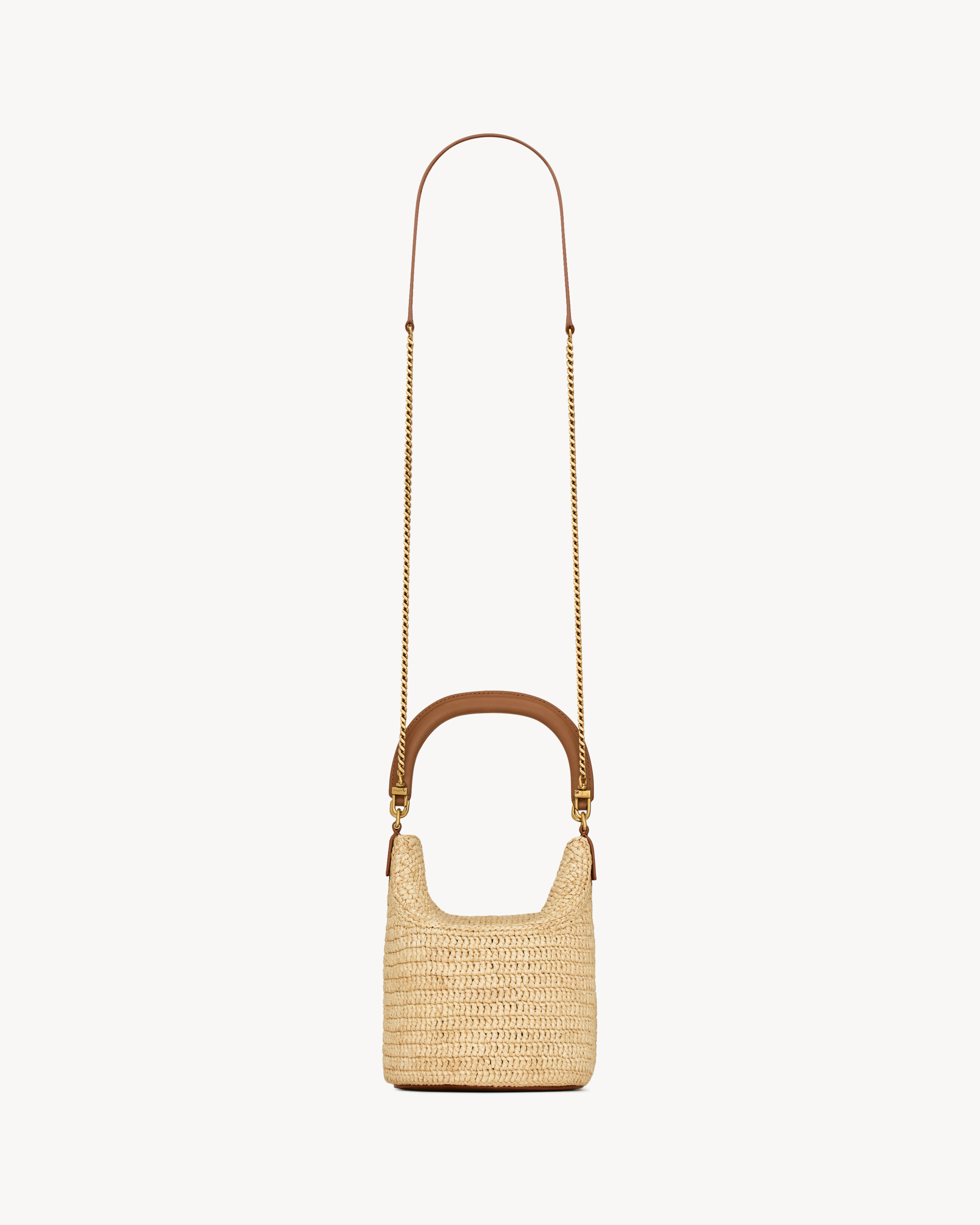 GABY BUCKET BAG IN RAFFIA - 3