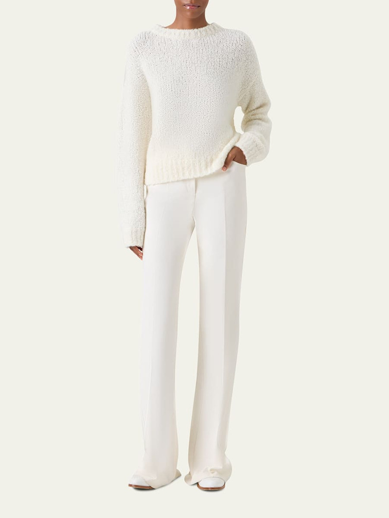 AKRIS Cashmere-Silk Boucle Knit Sweater outlook