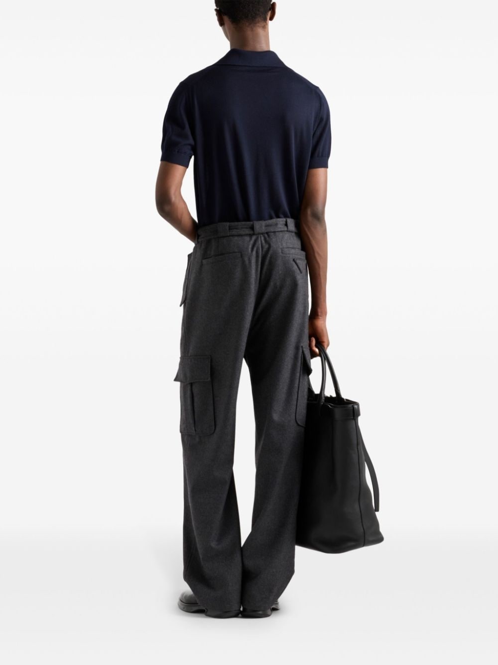 Cashmere polo shirt - 3