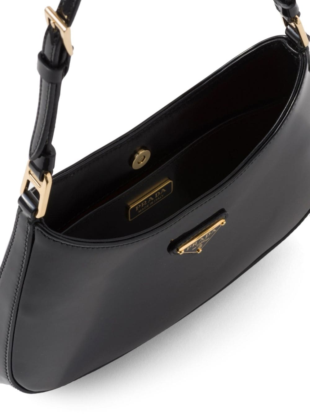 Cleo patent-leather shoulder bag - 7
