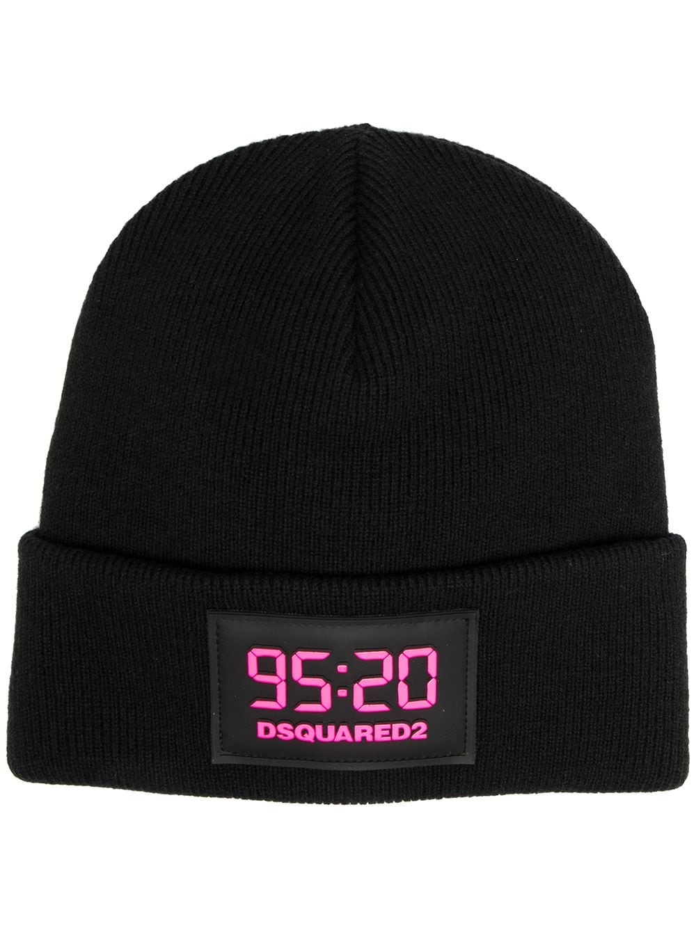 95:20 logo patch beanie - 1