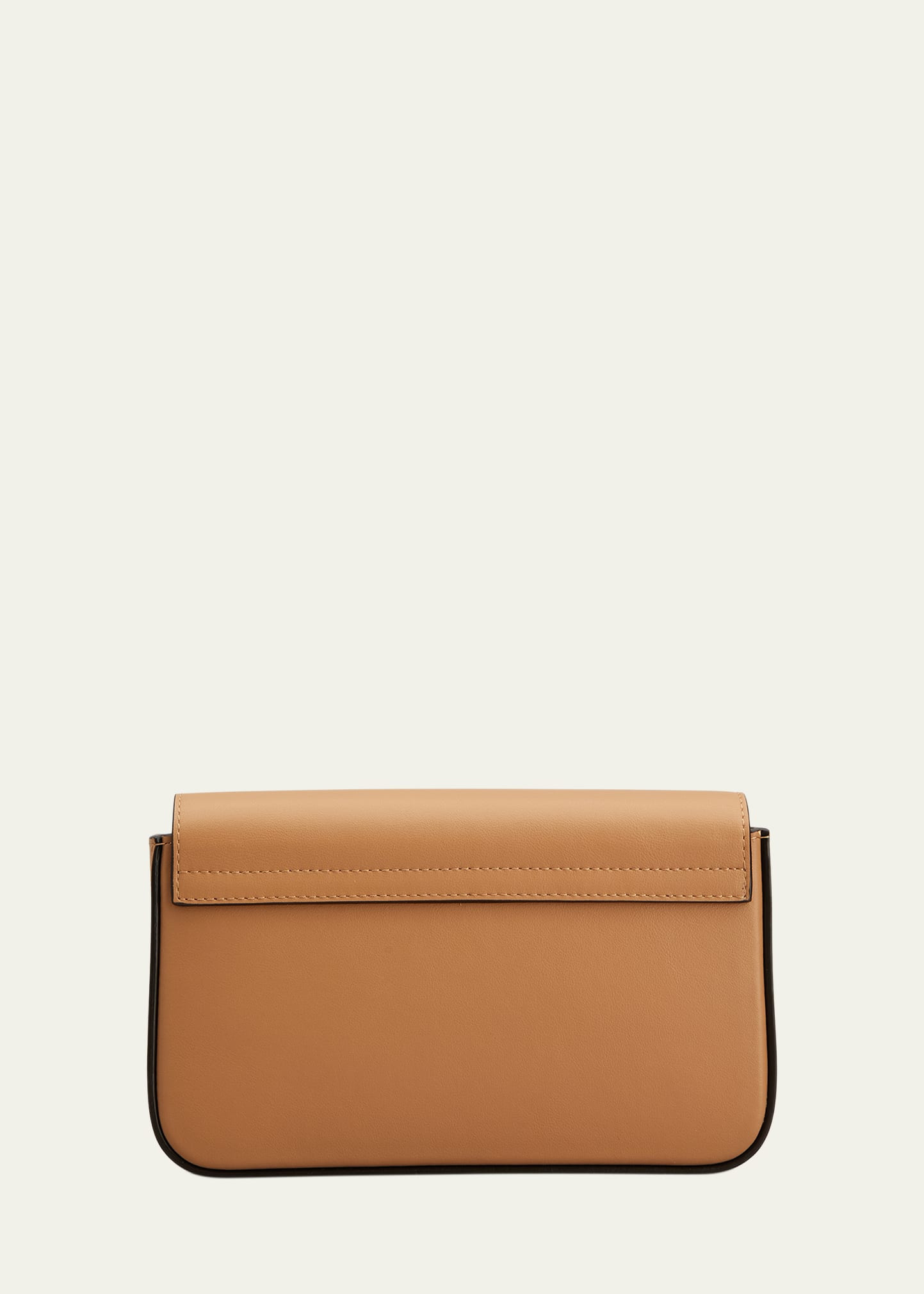Mini Metal Bar Leather Shoulder Bag - 2