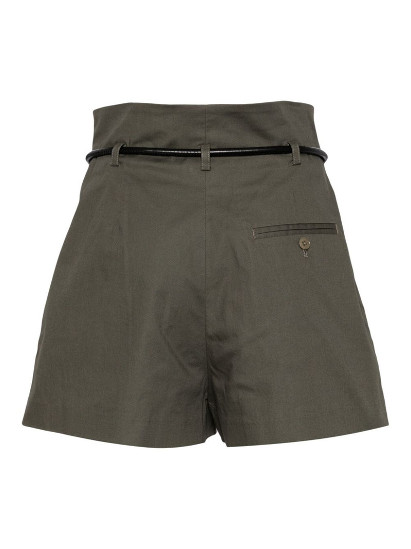 3.1 Phillip Lim Origami pleated high-waist shorts outlook