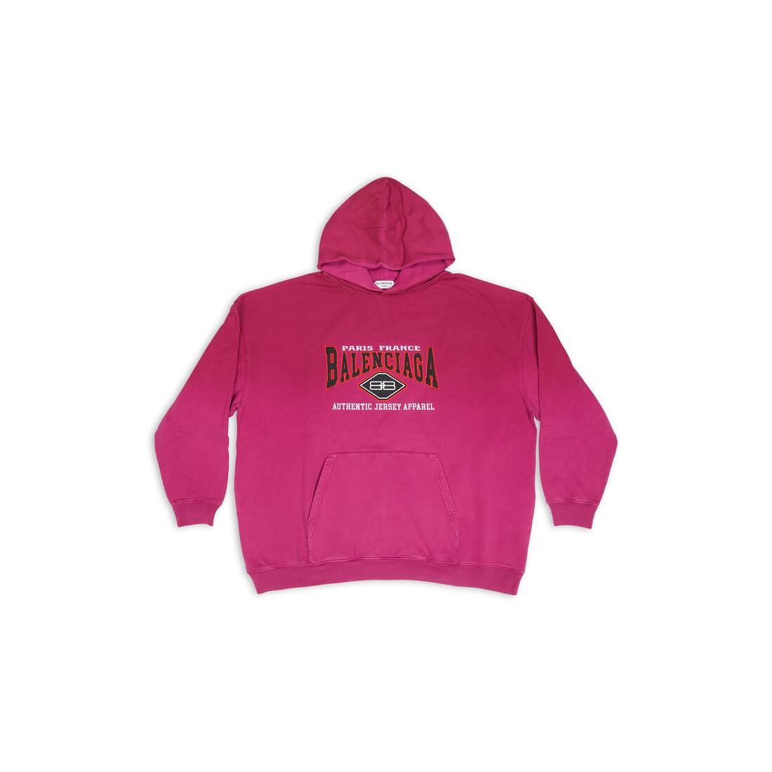 b authentic hoodie large fit - 1