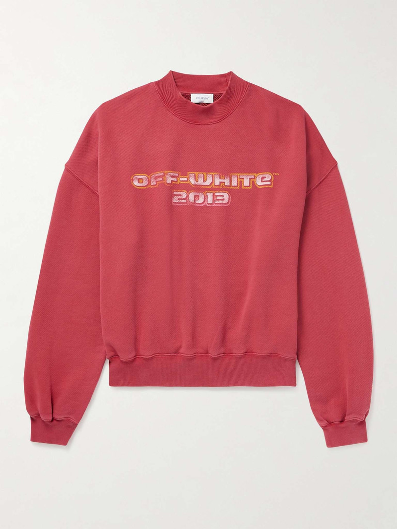Digit Bacchus Printed Cotton-Jersey Sweatshirt - 1