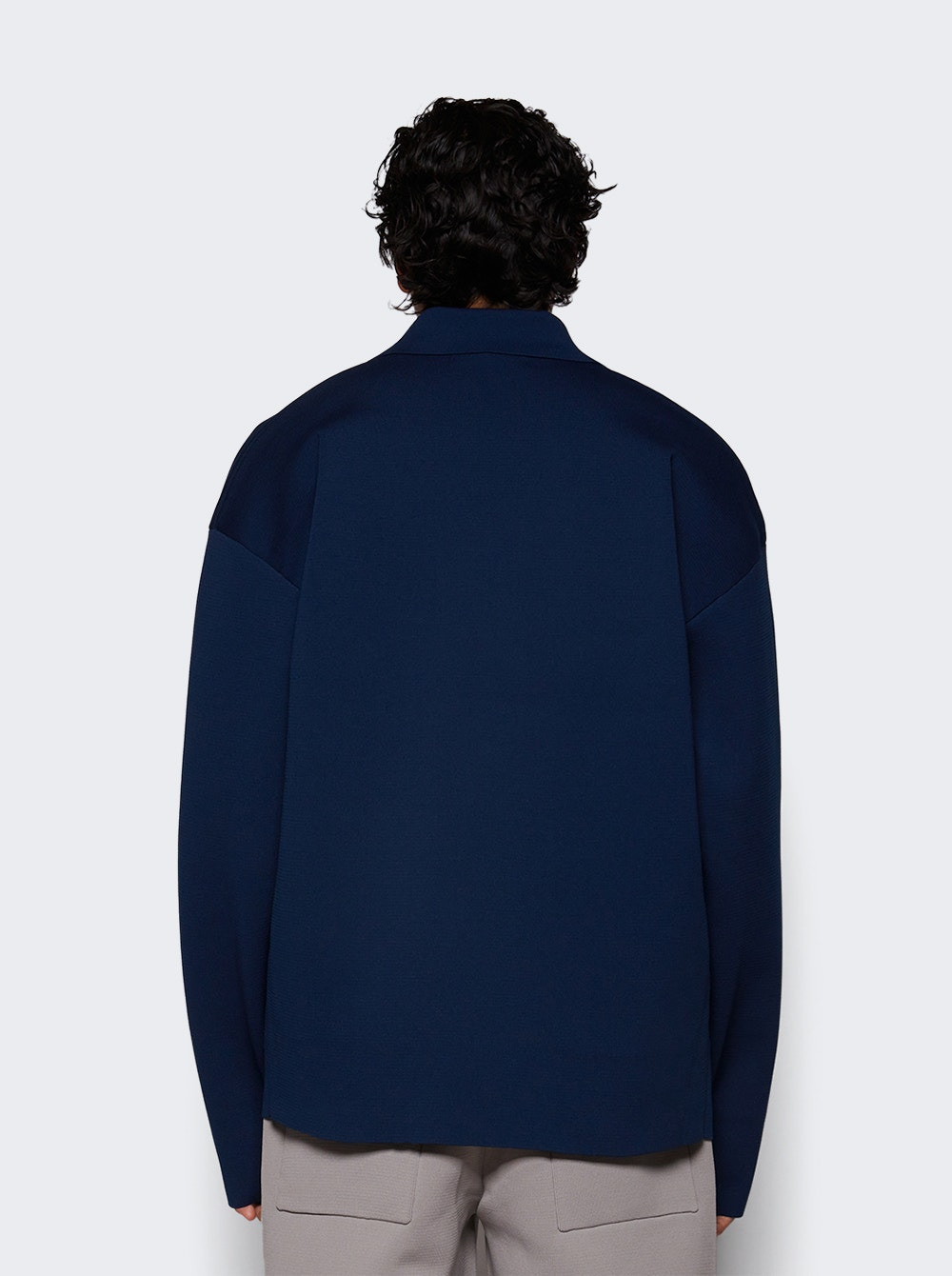 Milan Rib Jacket Navy - 5