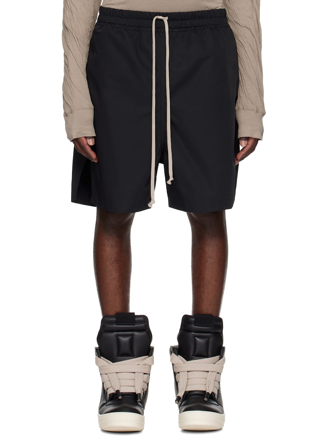 Black Hollywood Boxers Shorts - 1