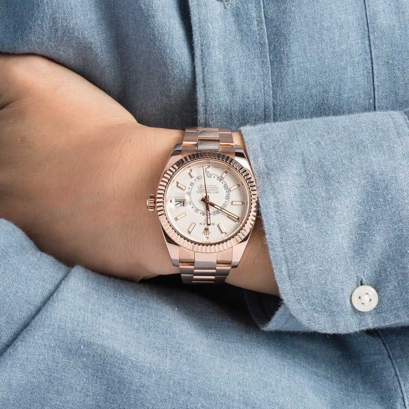 Pre-Owned Rolex Sky-Dweller 326935 White Dial - 5