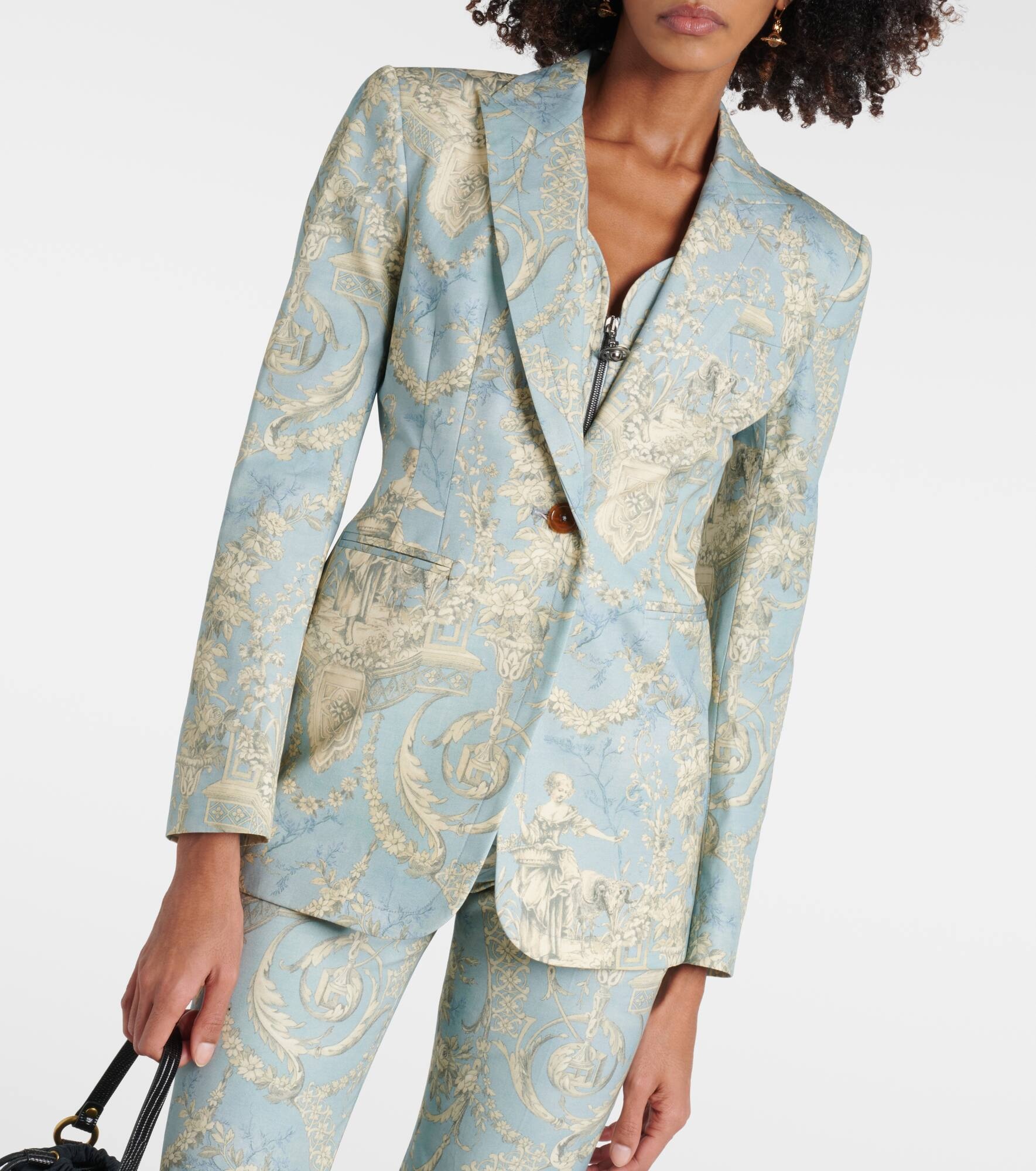 Lauren toile de Jouy cotton jacket - 4