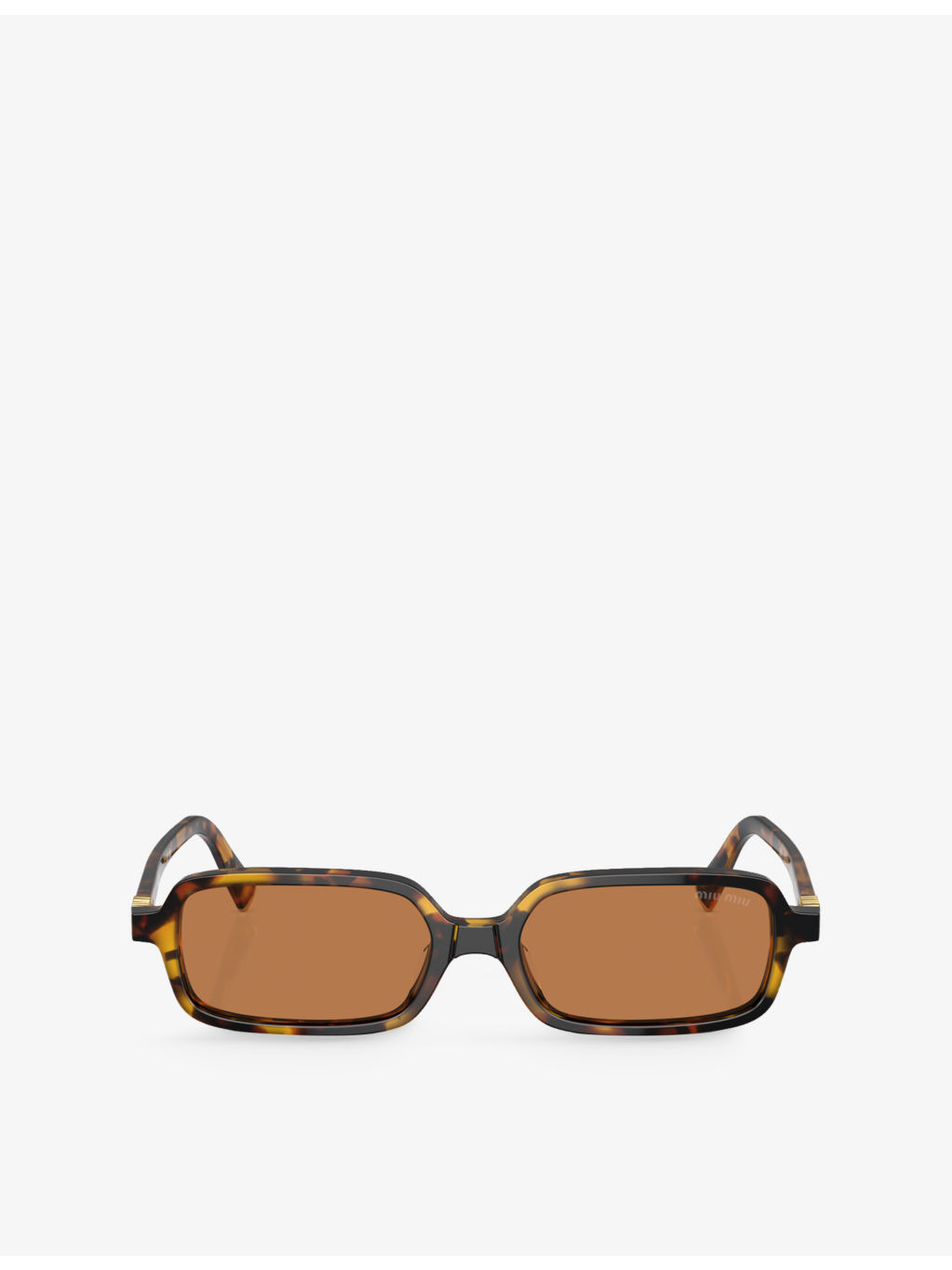 MU 11ZS rectangle-frame acetate sunglasses - 1