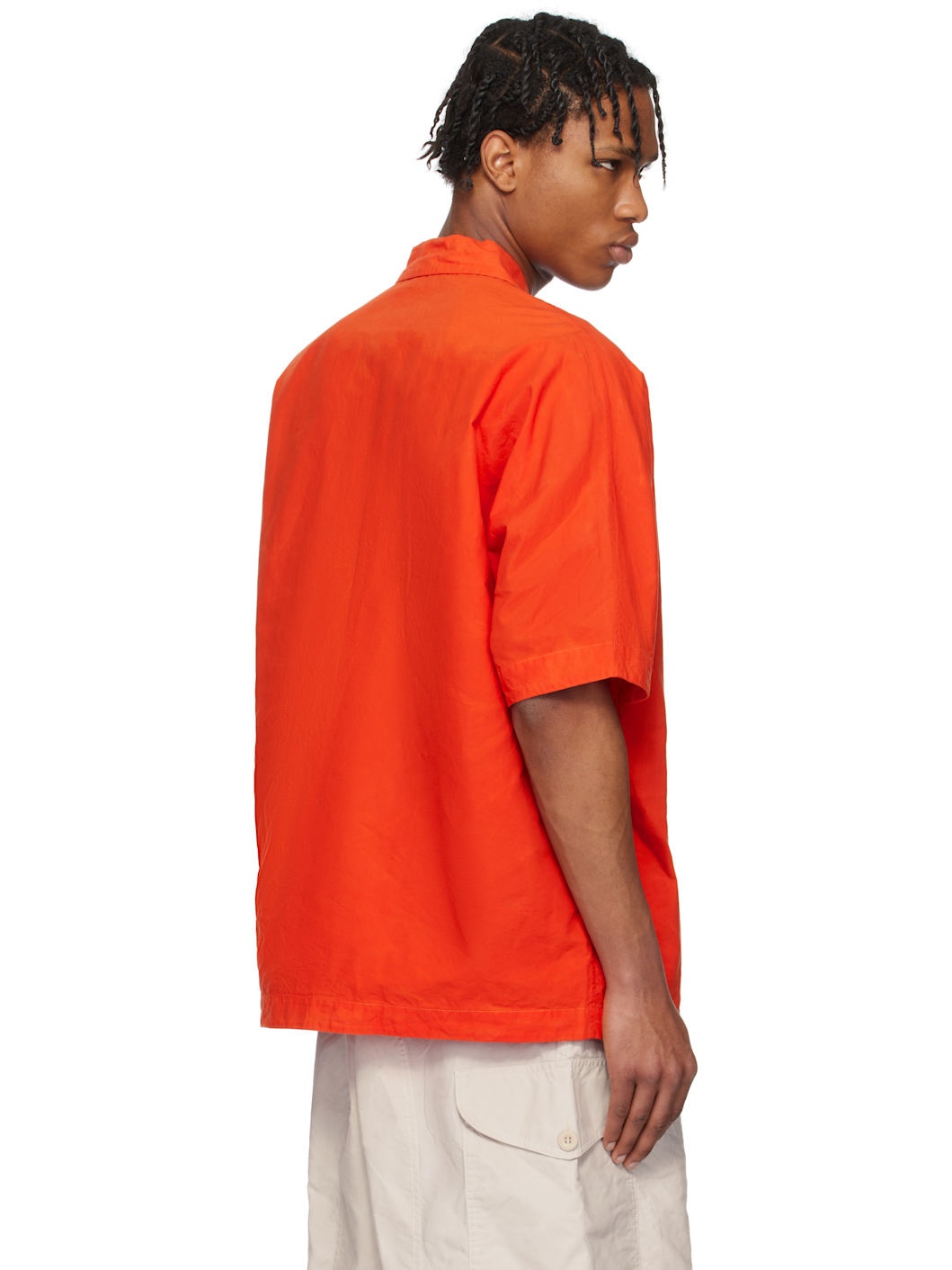 Orange Waga Bowling Shirt - 3