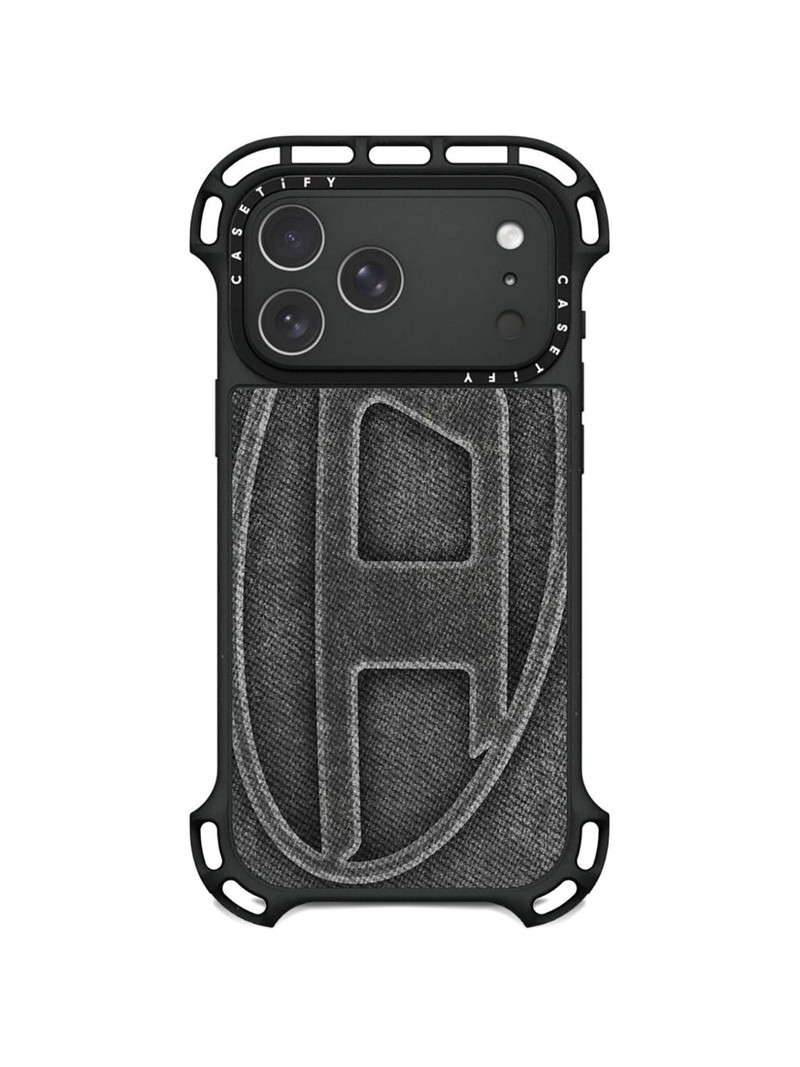 x CASETiFY denim-effect iPhone 17 Pro Max case 1