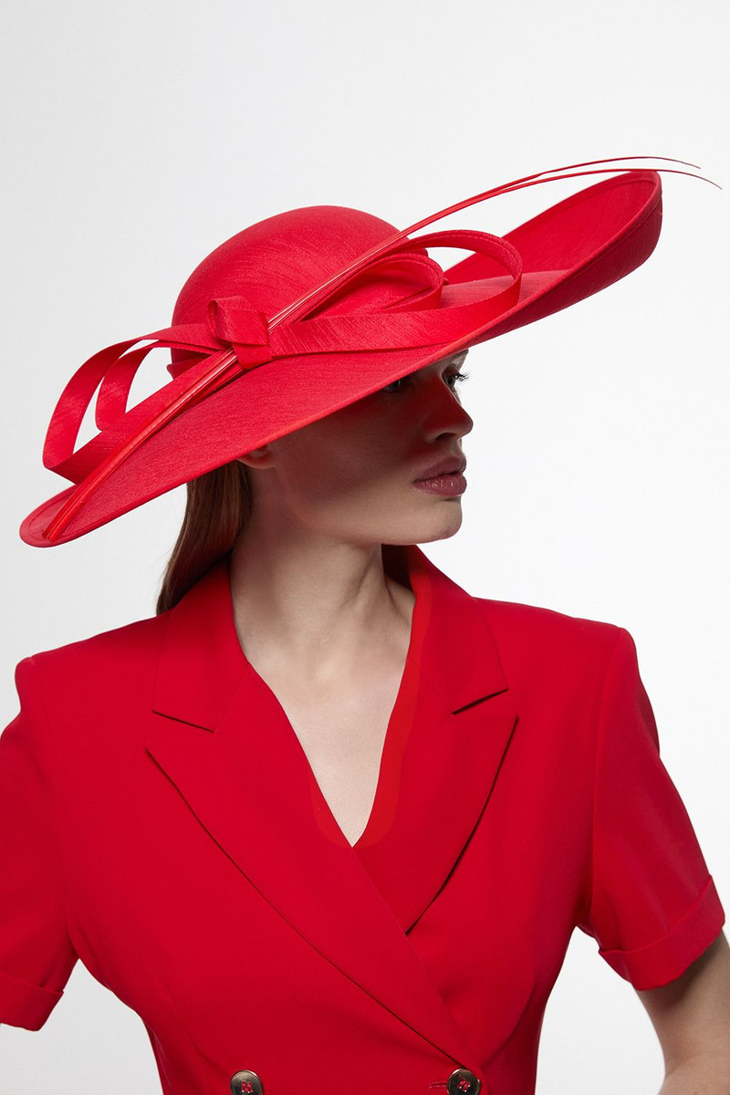 Quill Bow Detailed Disk Fascinator 1
