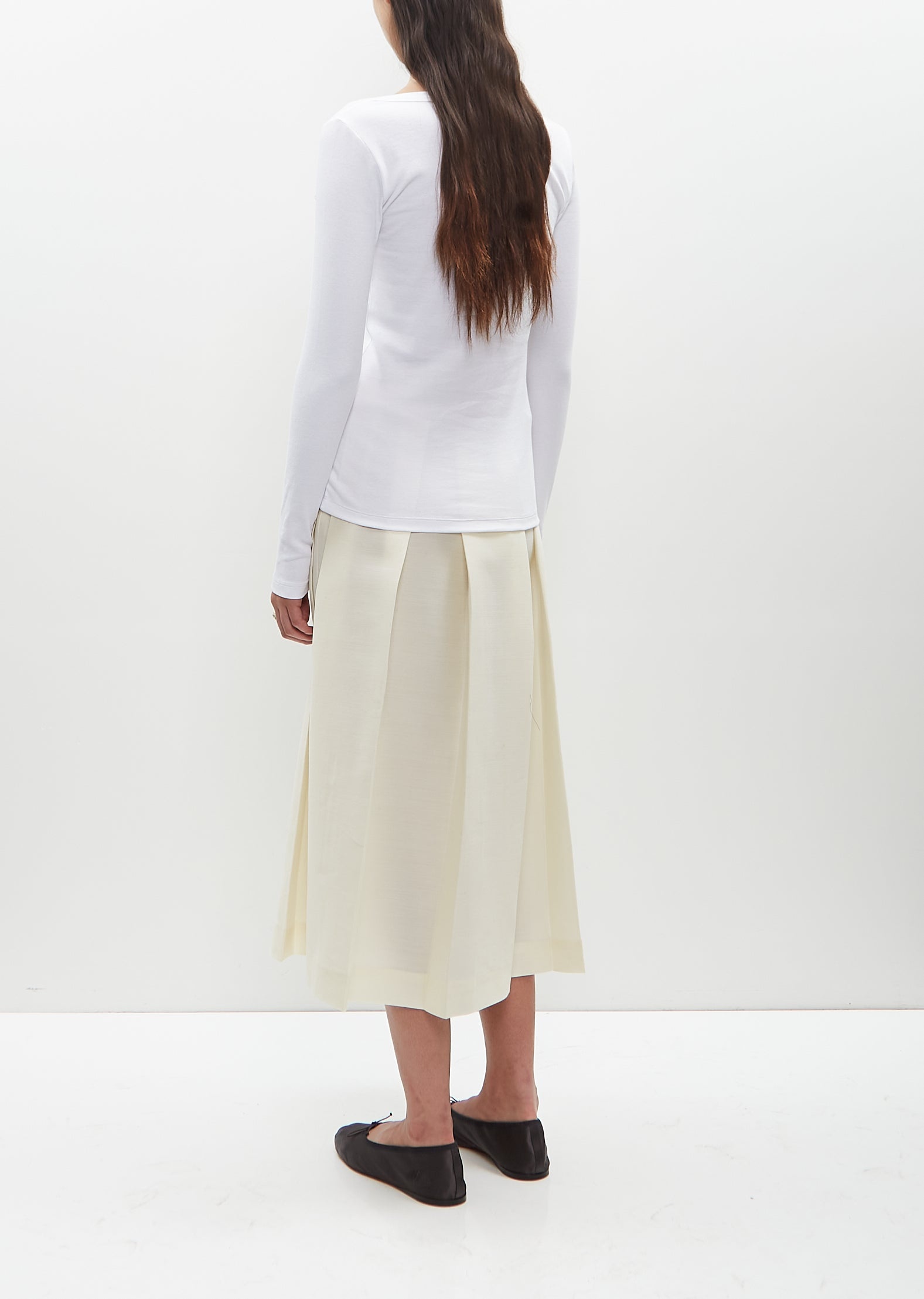 Classic Rib Top — White - 3