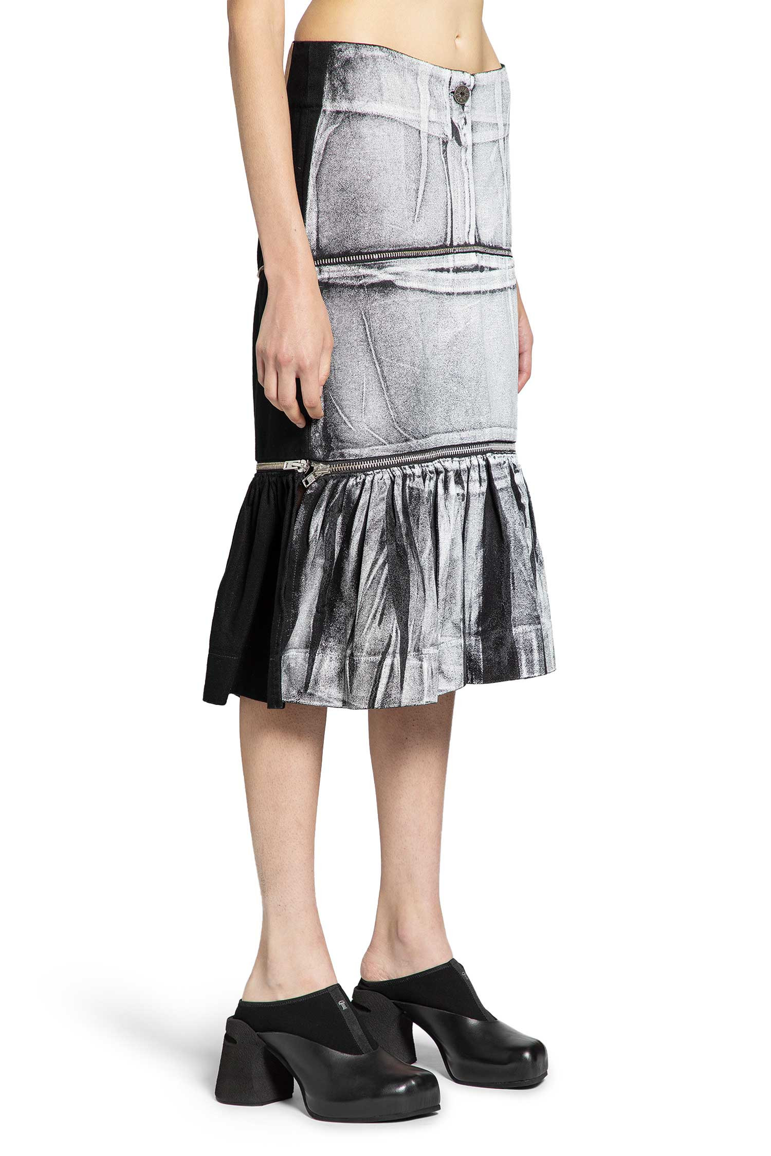 Painted Workwear Skirt - 2