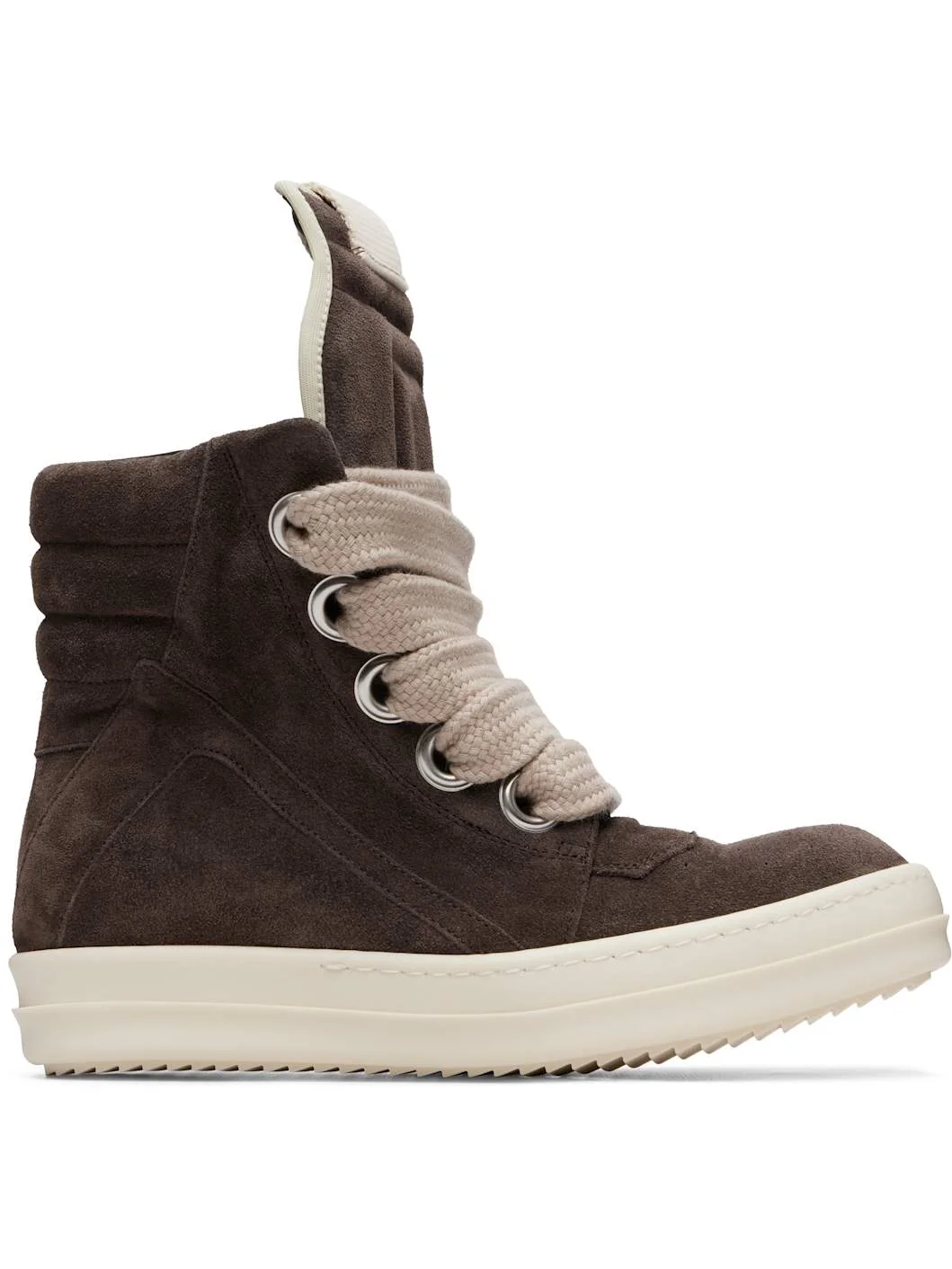 Brown Tower Jumbolace Geobasket Sneakers - 1