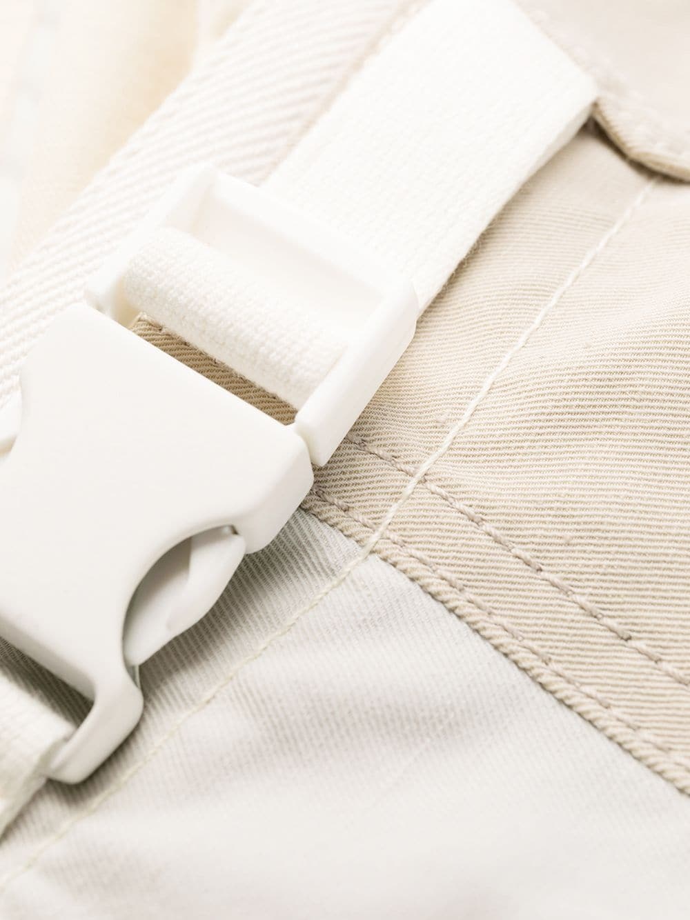 panelled tapered trousers - 7