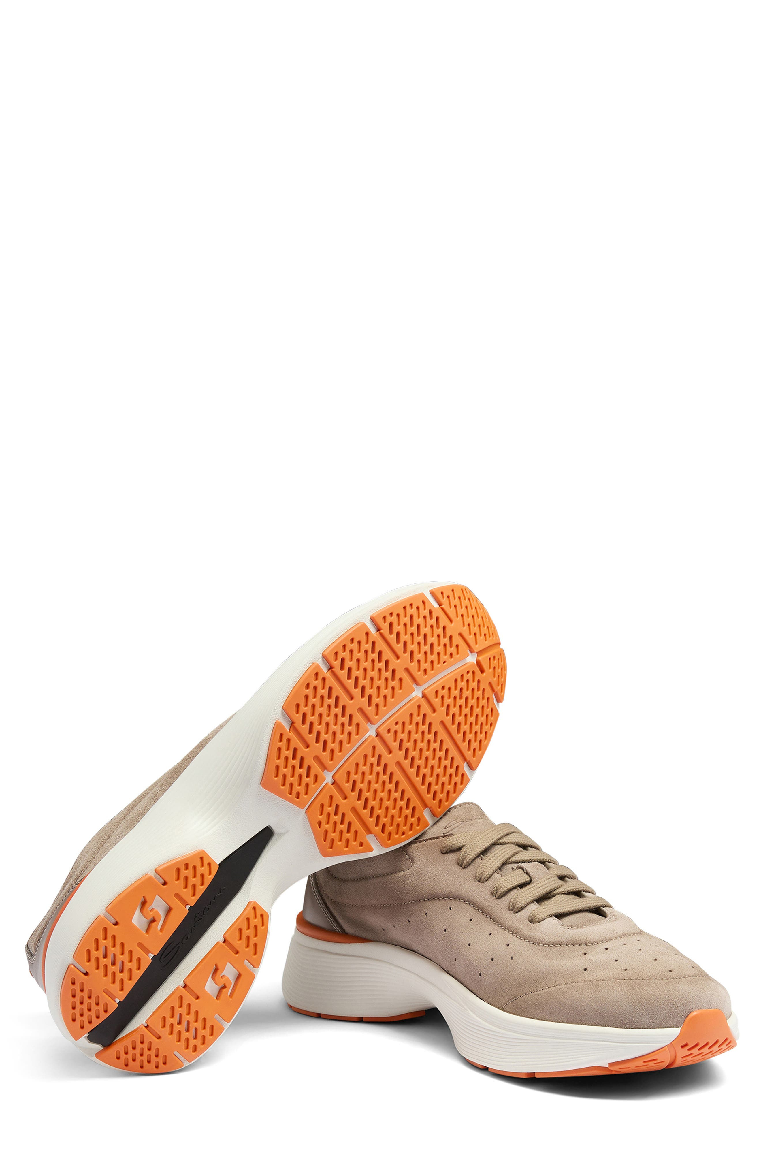 Santoni Bounce Sneaker in Beige-E55 at Nordstrom - 5