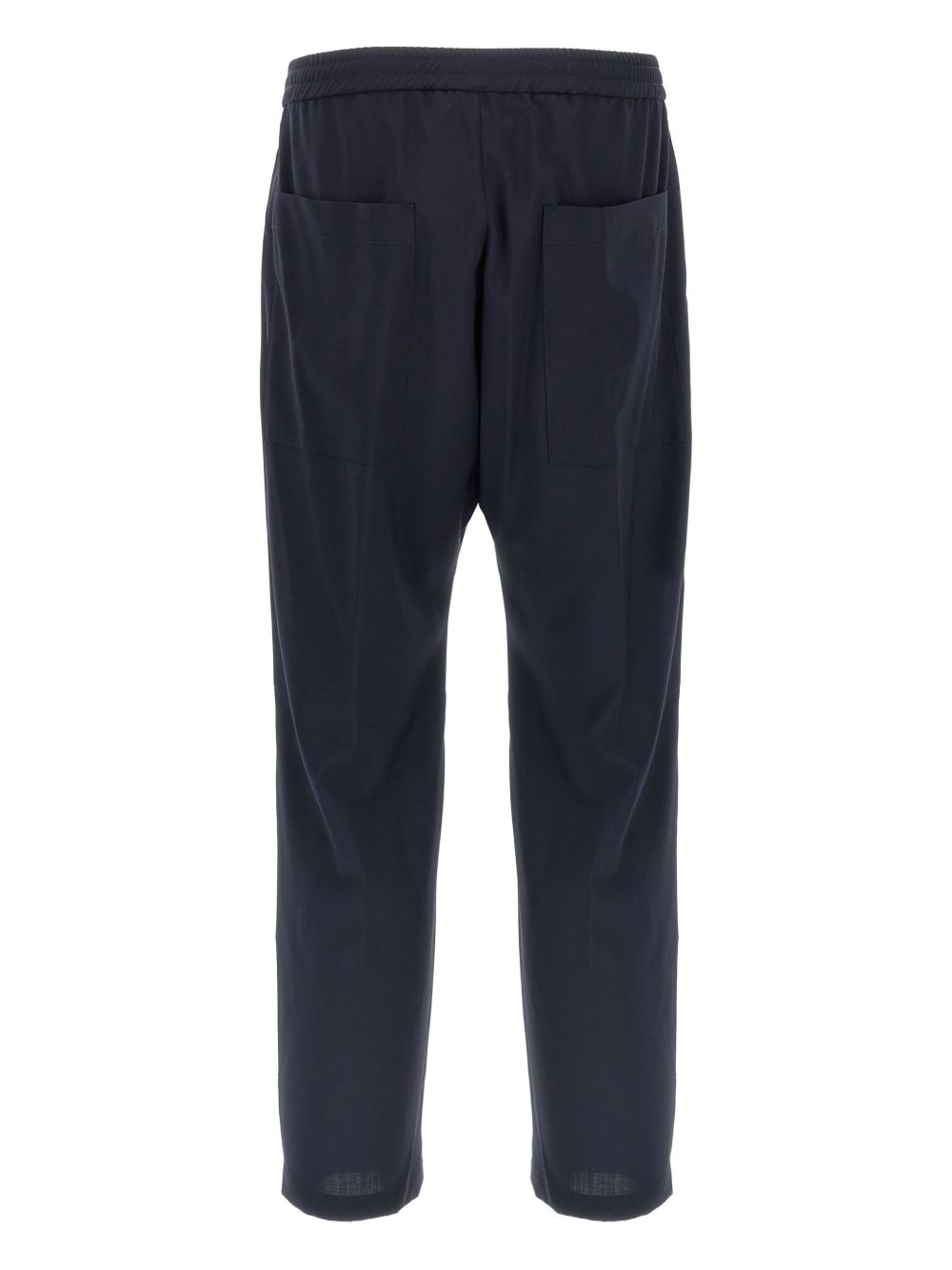 Bativoga pleated elastic-waistband trousers - 2
