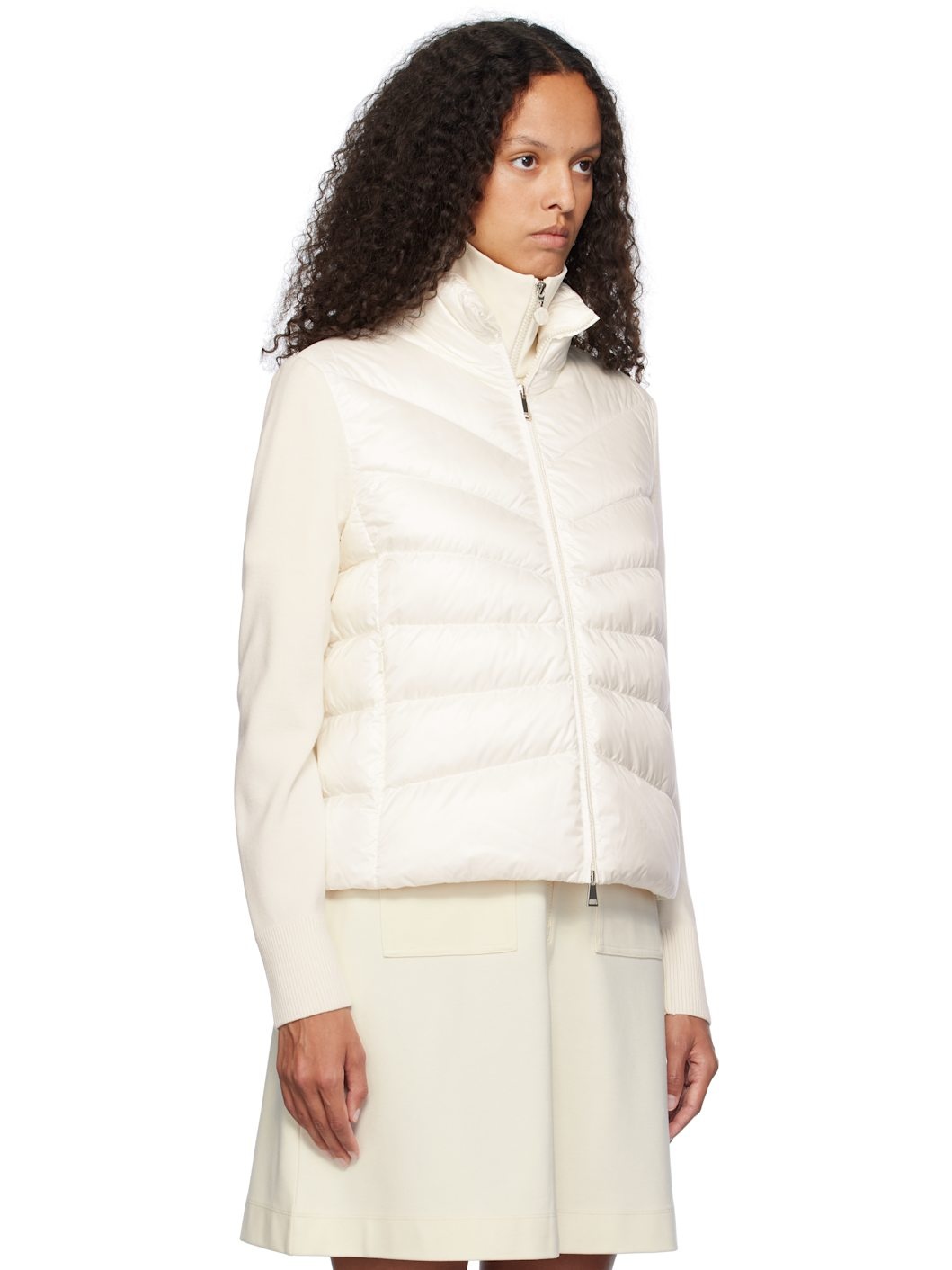 Off-White Padded Wool Down Cardigan - 2