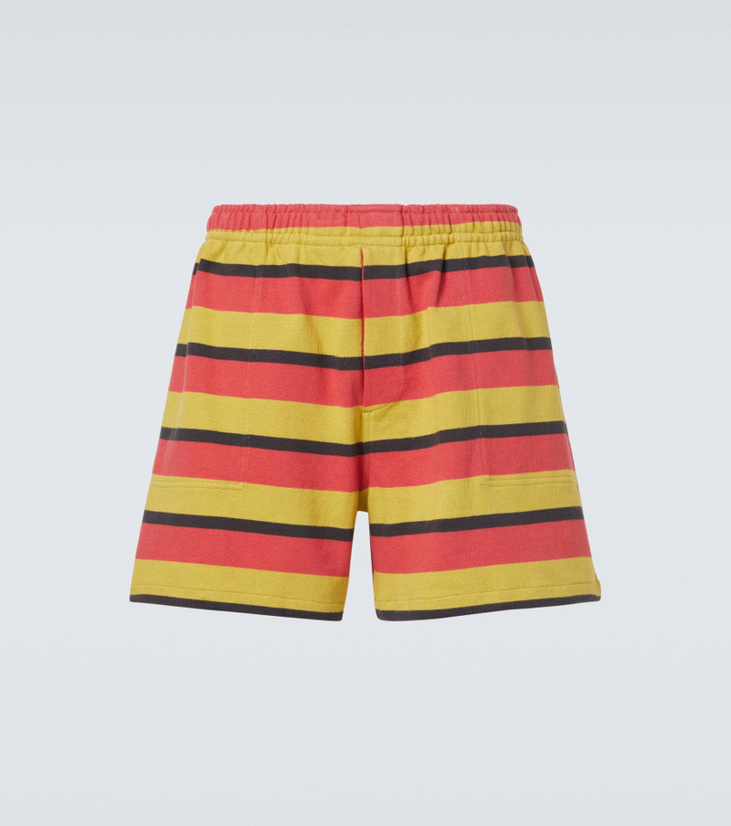 Rec striped cotton jersey shorts - 1