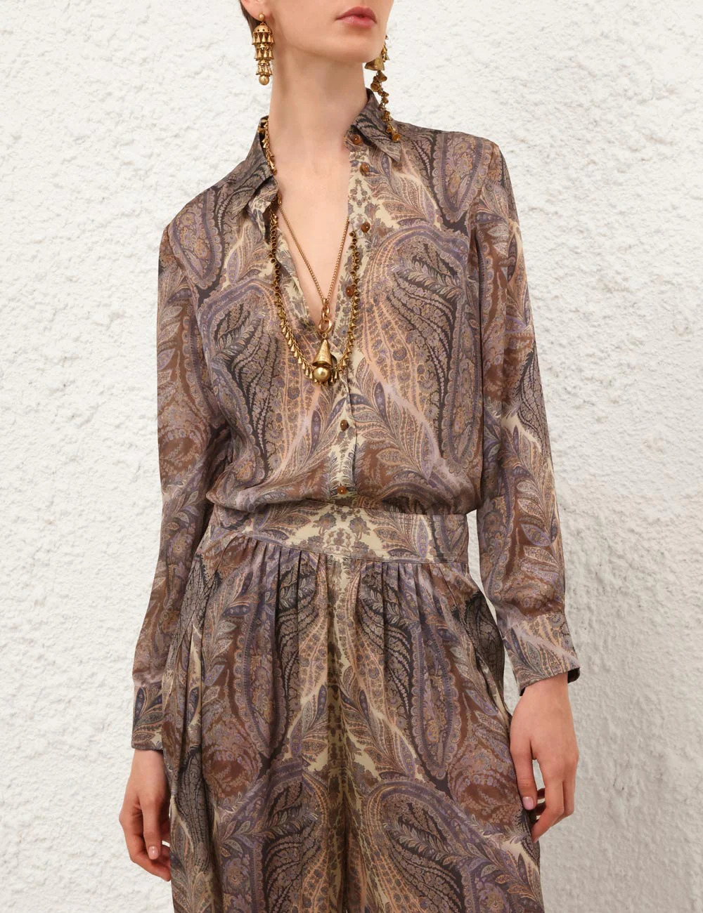 Hypnotic Satin Shirt - 2