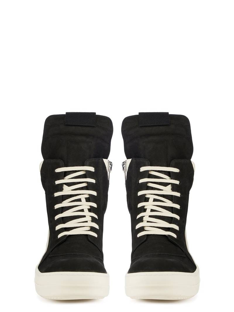 Rick Owens Rick Owens Suede Geobasket Sneaker outlook