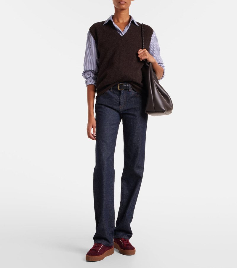BOGNER Lucerne shearling-lined suede sneakers outlook