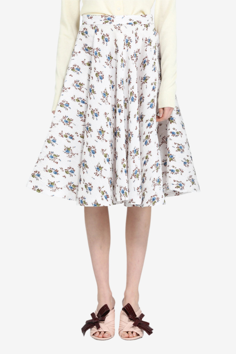 FULL SKIRT WITH FLORAL PRINT 1