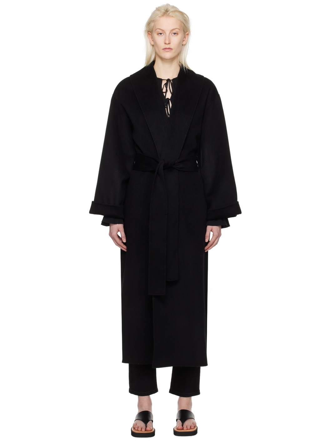 Black Trullem Coat - 1