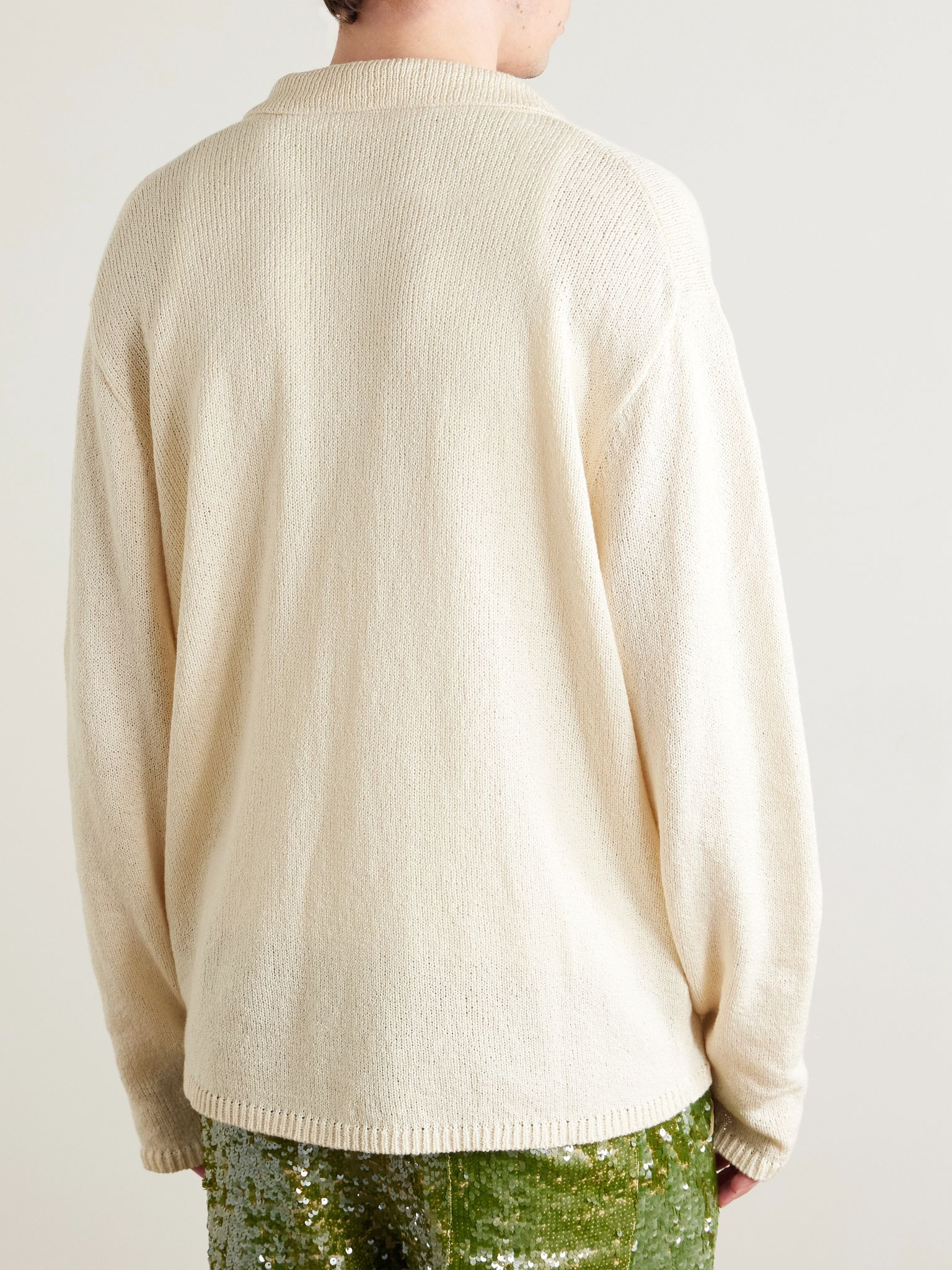 Nora Lite Cotton Cardigan Cream - 3